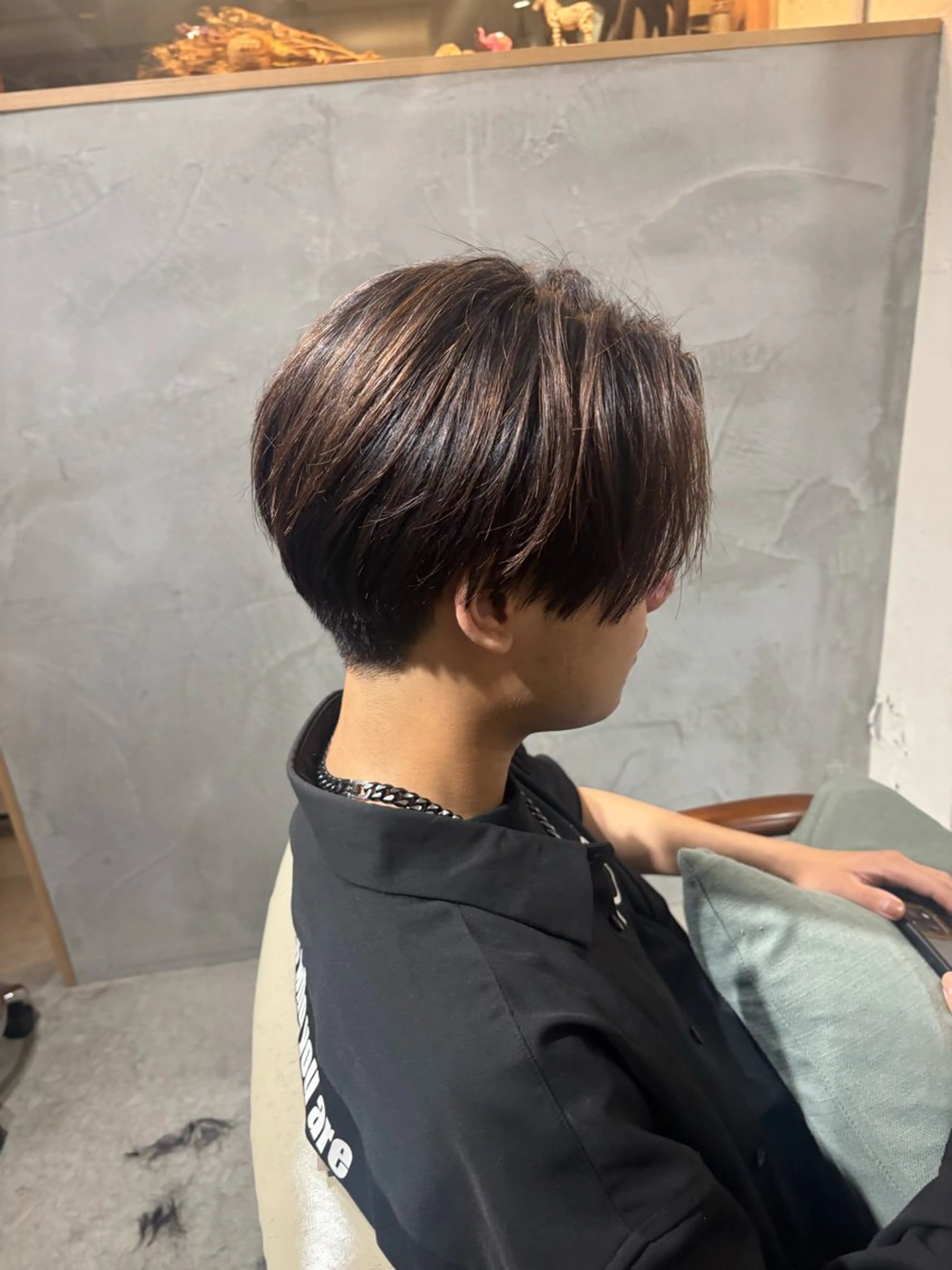 ショート メンズ 勝海 絢音のヘアスタイル