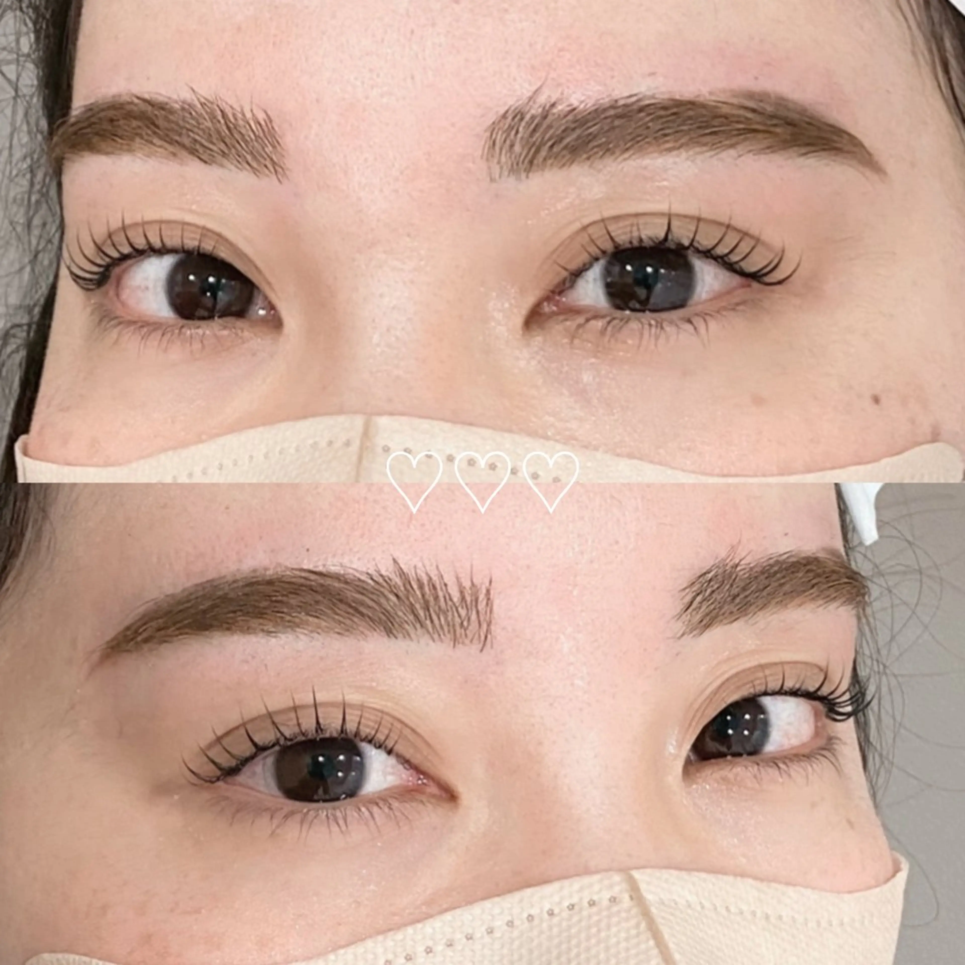マツエク・マツパ アイブロウ 𝙈𝙊𝙔𝙐🎀 韓国風/束感まつ毛のマツエク・マツパデザイン