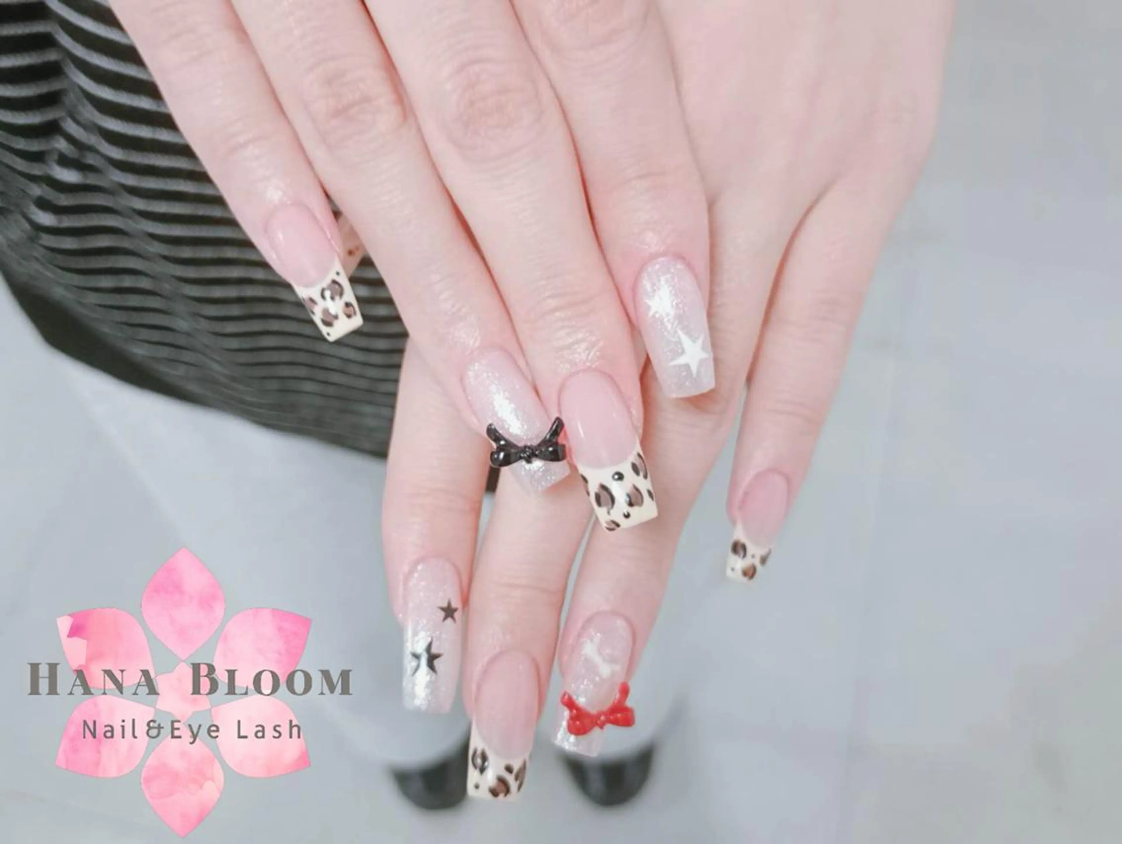 ネイル ハンドネイル ハンドケア Hana Bloom Nail 練習モデルのネイルデザイン