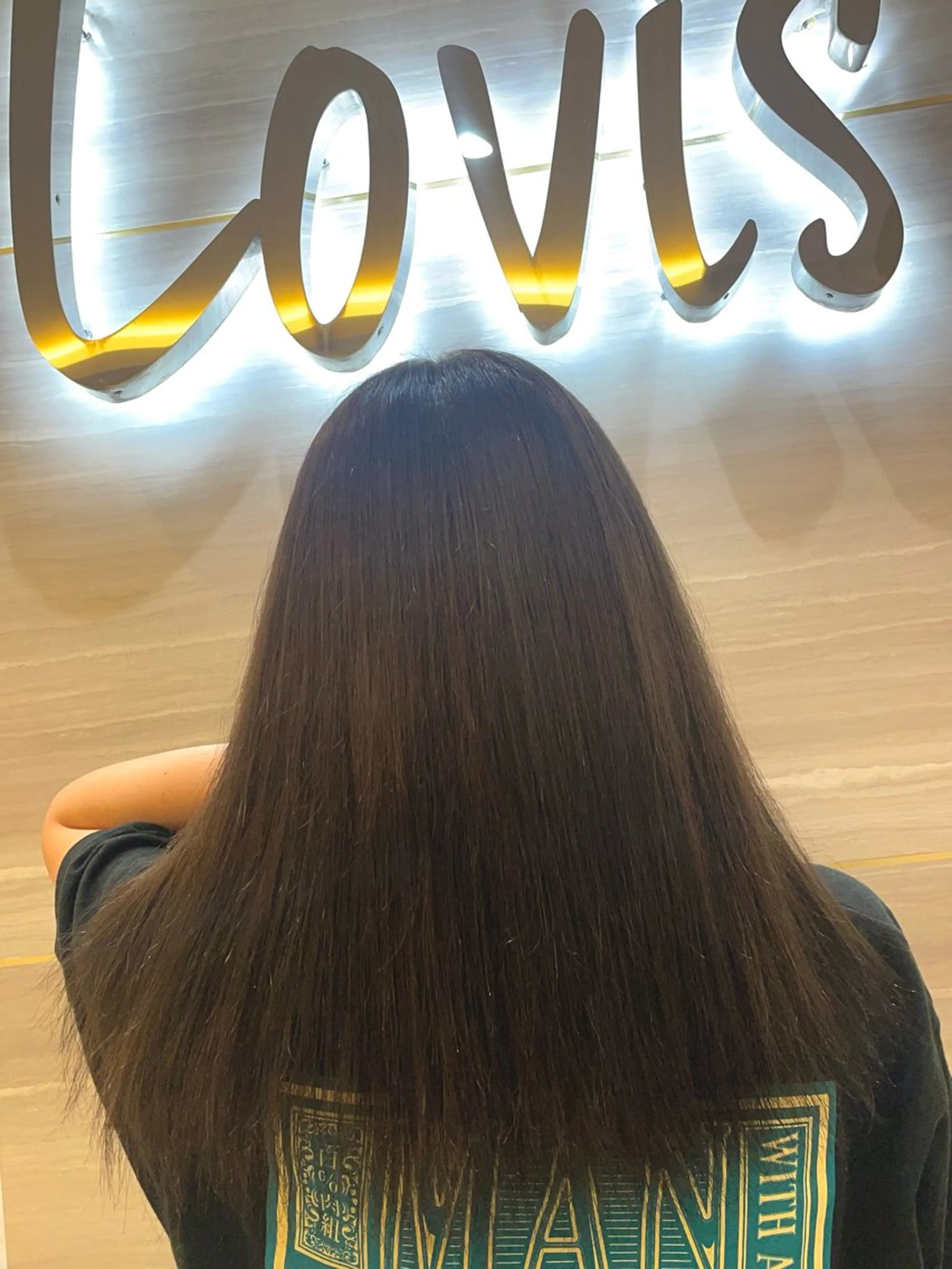 セミロング カラー 【メンズ特化】池袋 韓国スタイル飯塚のヘアスタイル