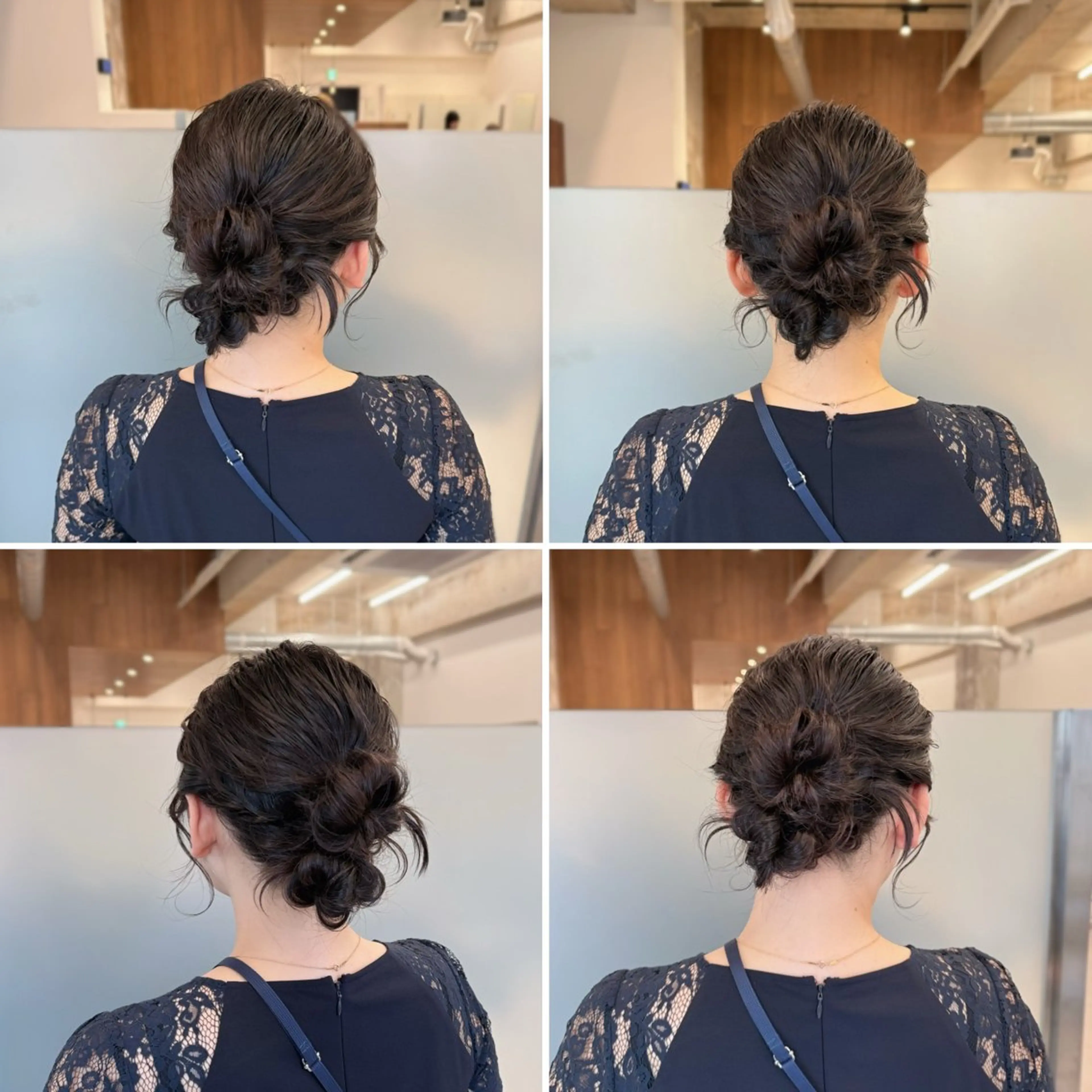 セミロング カラー ヘアアレンジ ヘアセット 縮毛矯正+モテカラー 🎀✨MIHOのヘアスタイル