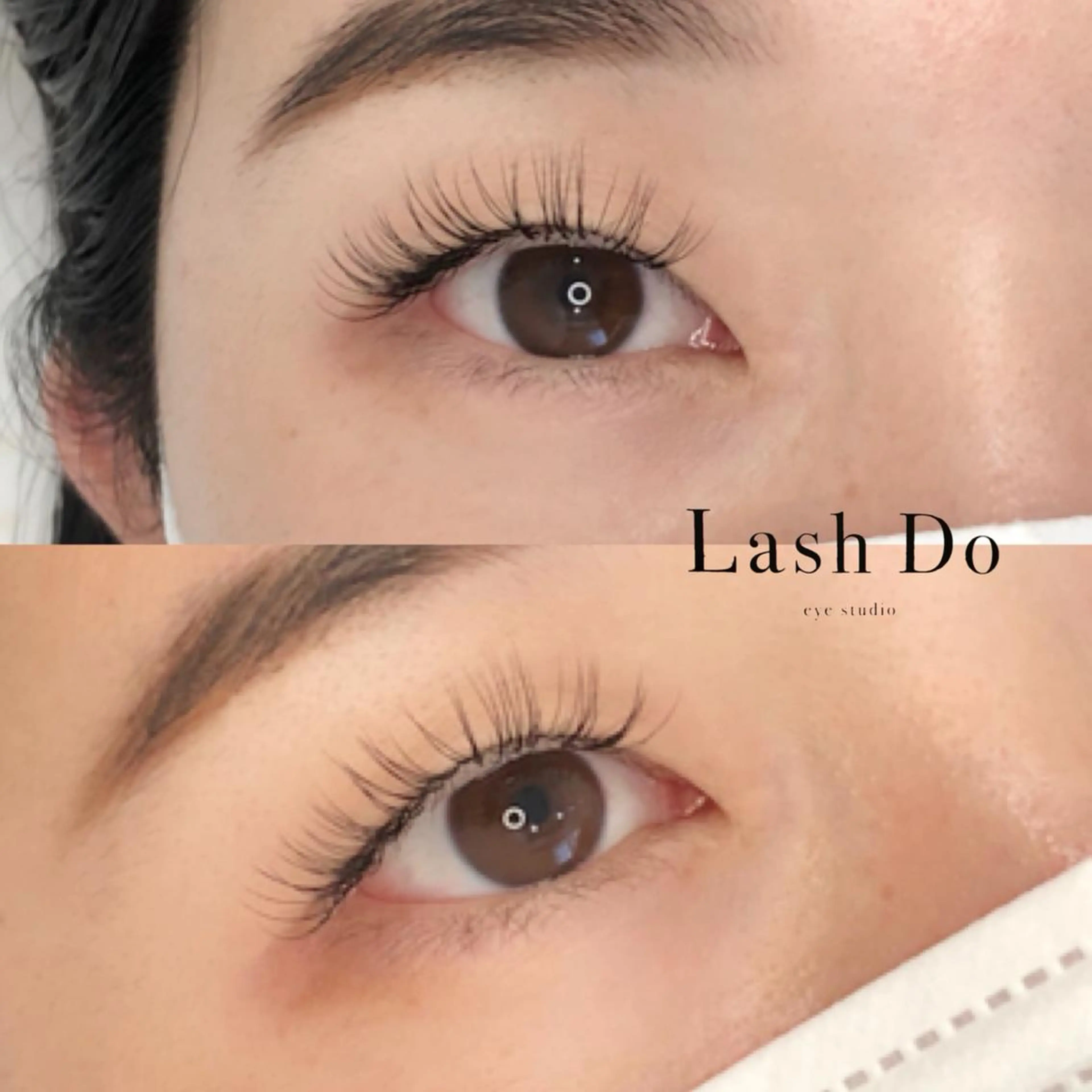 マツエク・マツパ アップワードラッシュ ノンチェ 西宮北口のマツエク・マツパデザイン