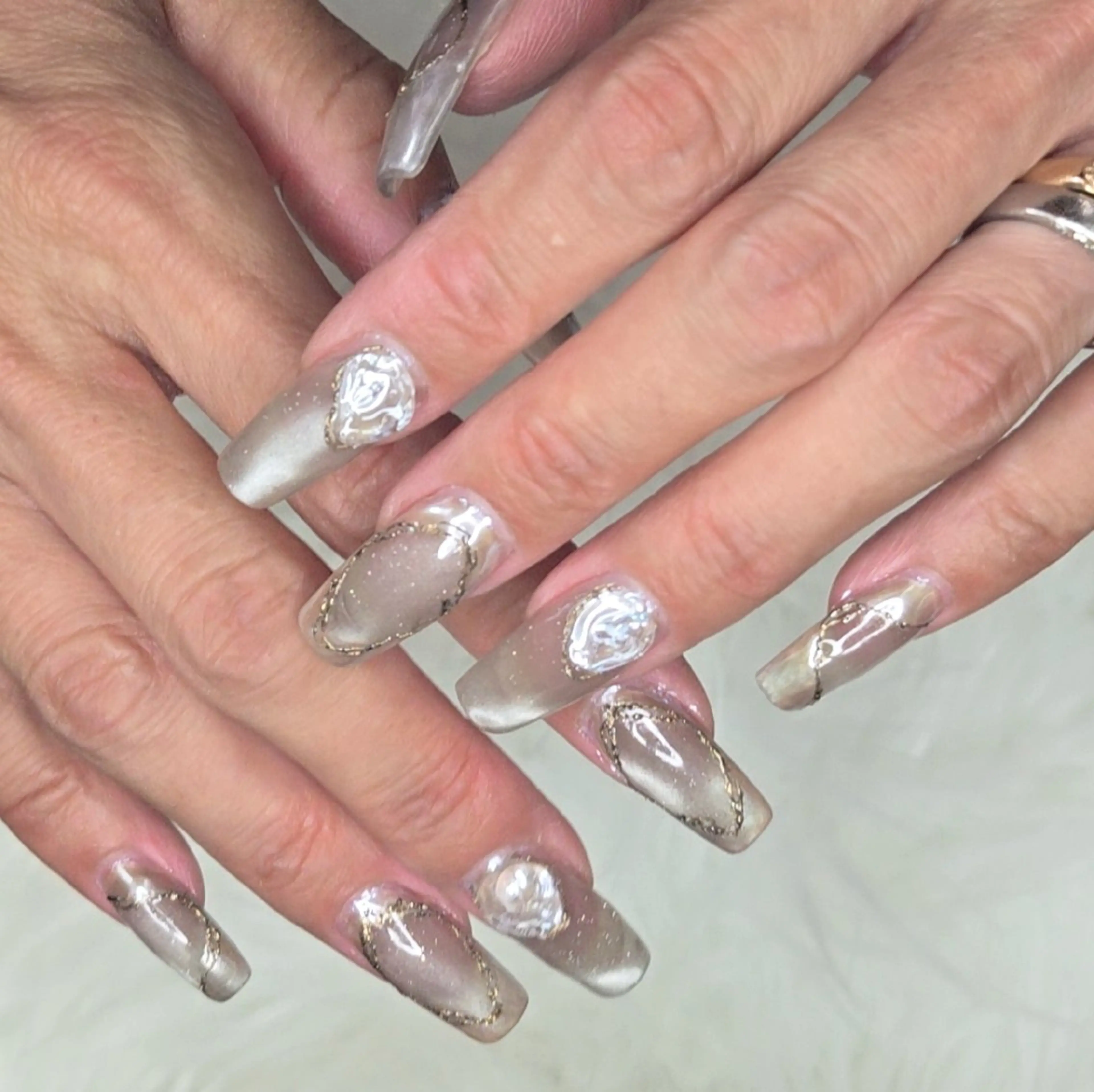 ネイル アートネイル ジェルネイル ニュアンスネイル スカルプネイル ネイルチップ Nail Allureのネイルデザイン