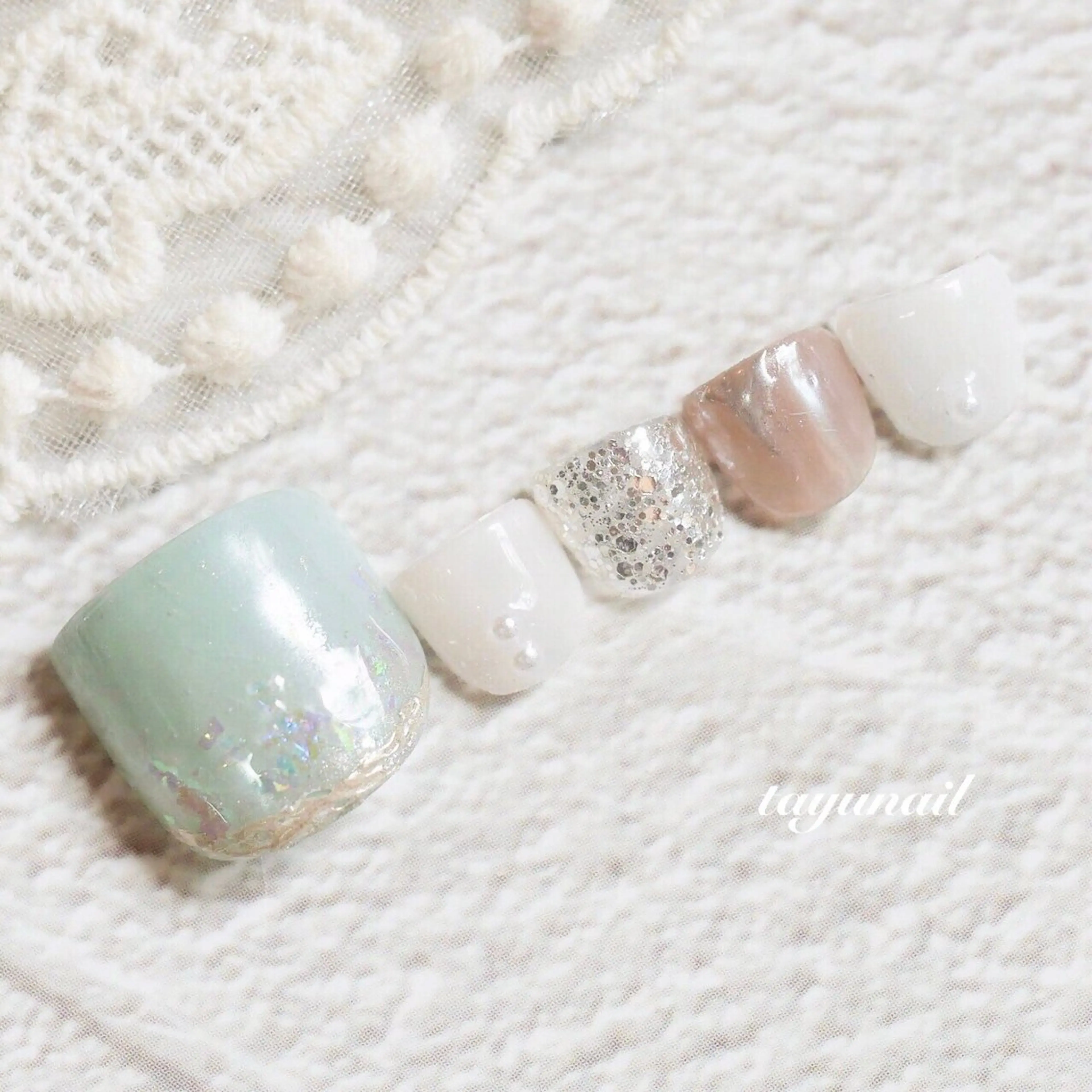 ネイル アートネイル ジェルネイル ニュアンスネイル ワンカラーネイル パラジェル ネイルサロン 【たゆnail】のネイルデザイン