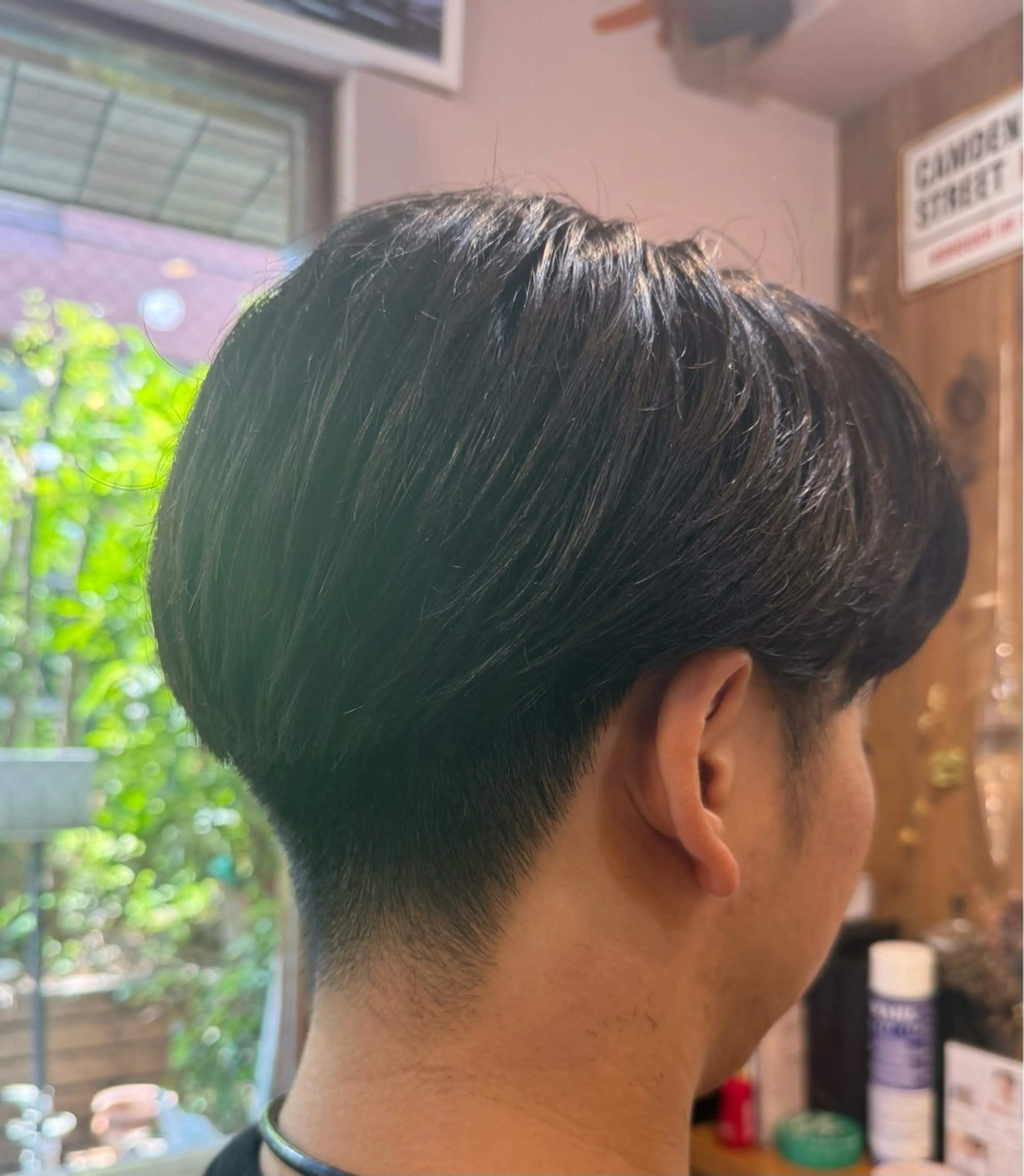 ショート メンズ センターパート 刈り上げ メンズ特化/代々木 上原🌳目黒マヤのヘアスタイル
