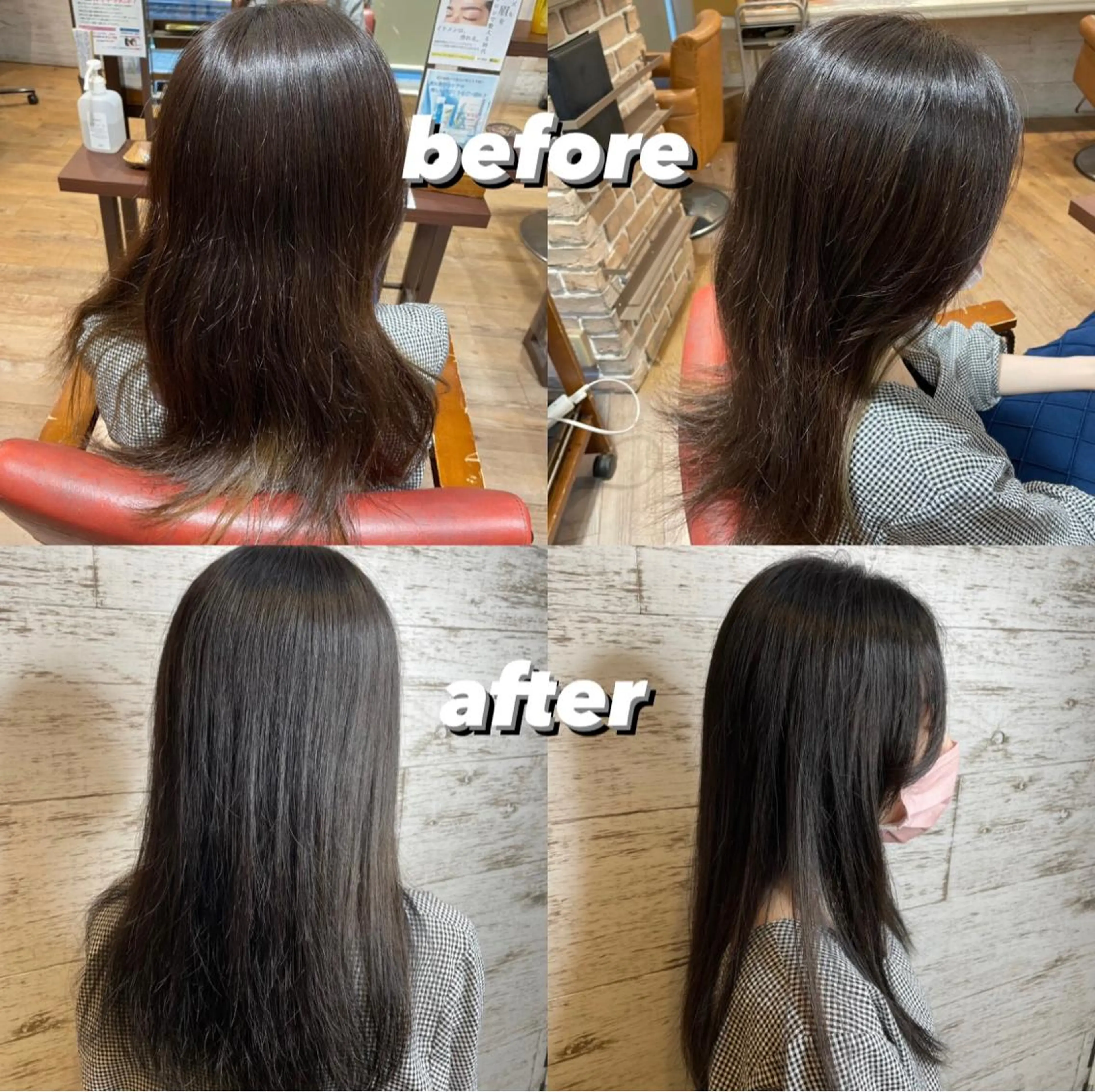 セミロング トリートメント ☆レディースショート ☆吉崎☆のヘアスタイル