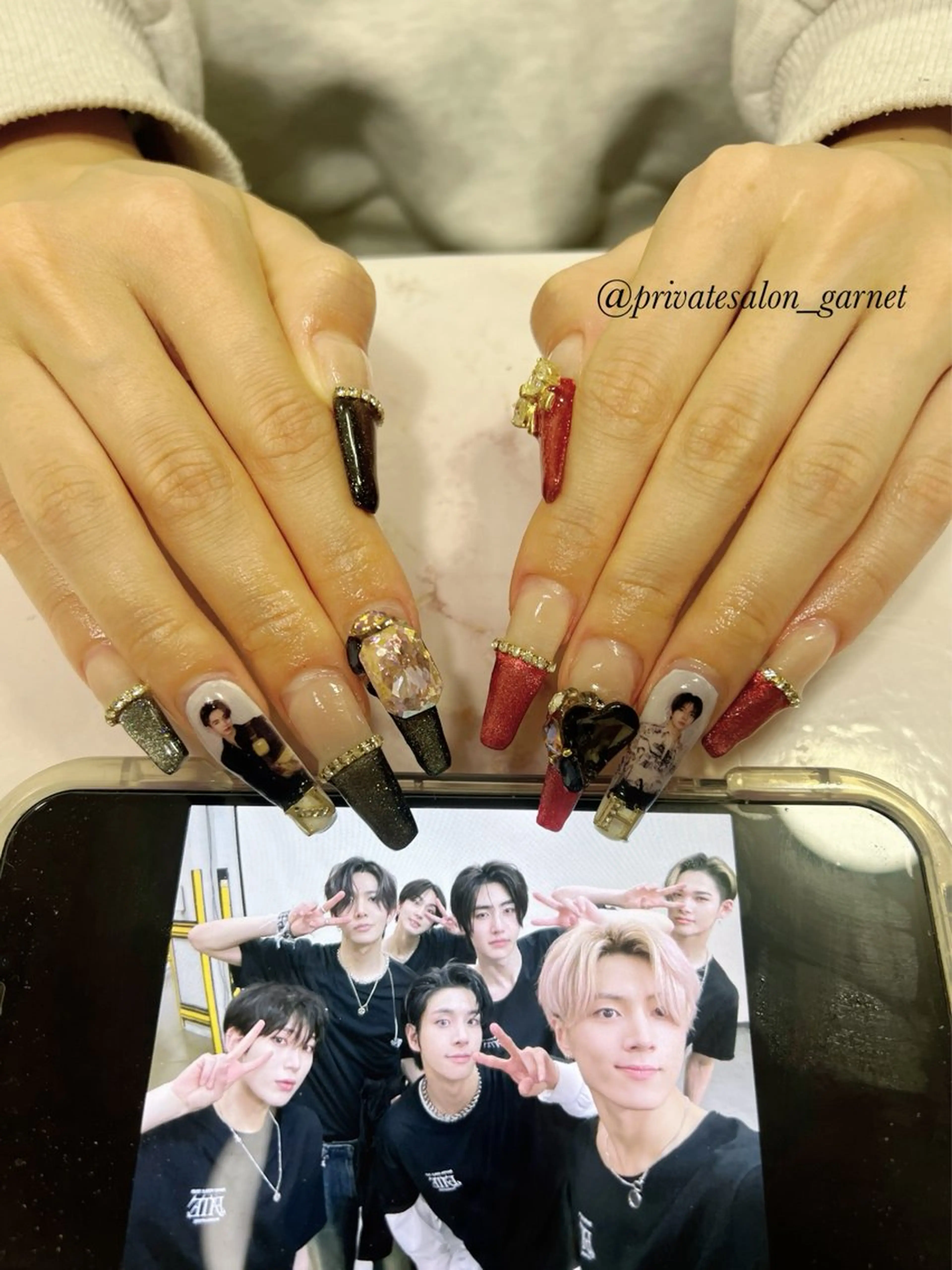 ネイル Garnet nailのネイルデザイン