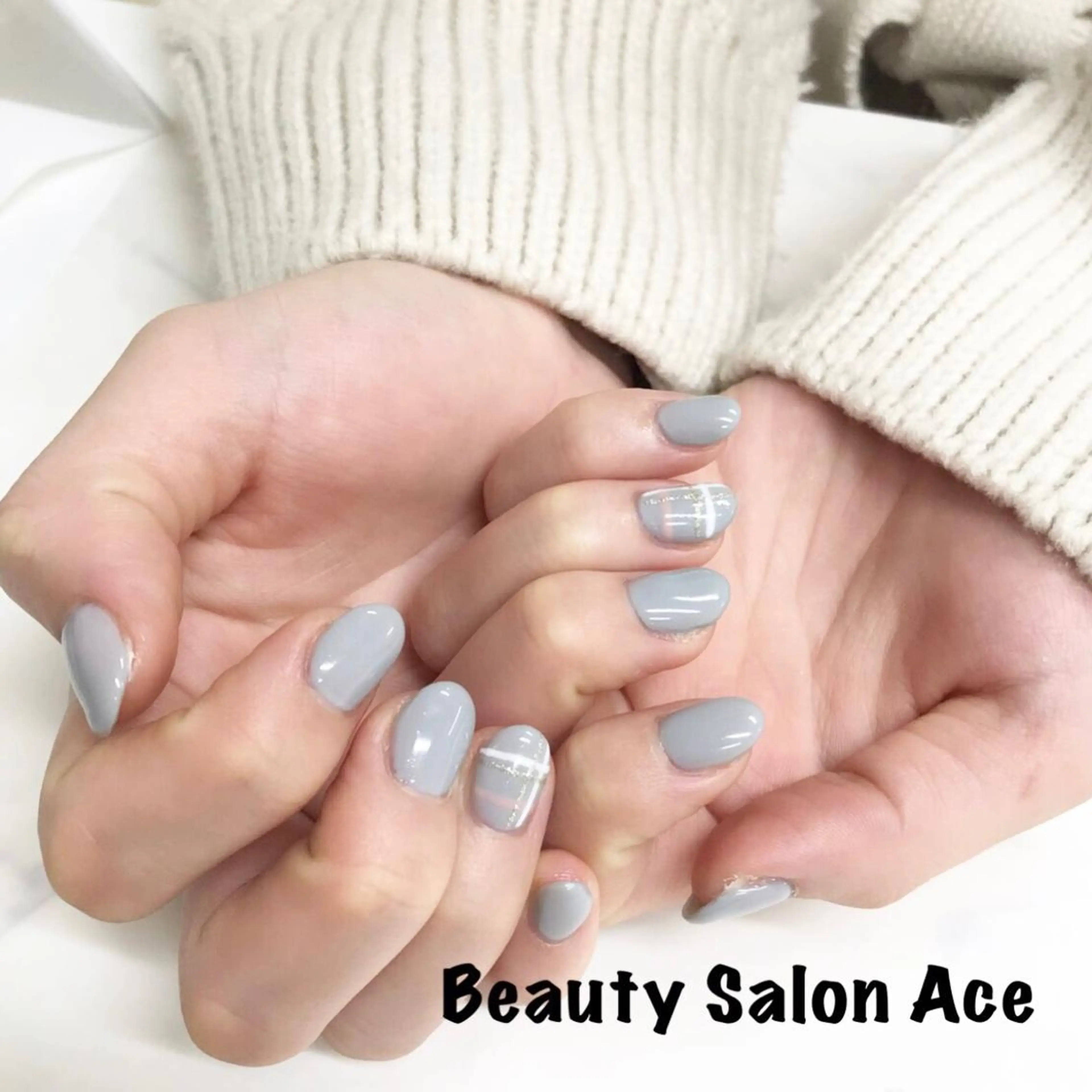 ネイル シンプルネイル ハンドネイル ハンドケア 池袋フィルイン Ace♡Nailのネイルデザイン