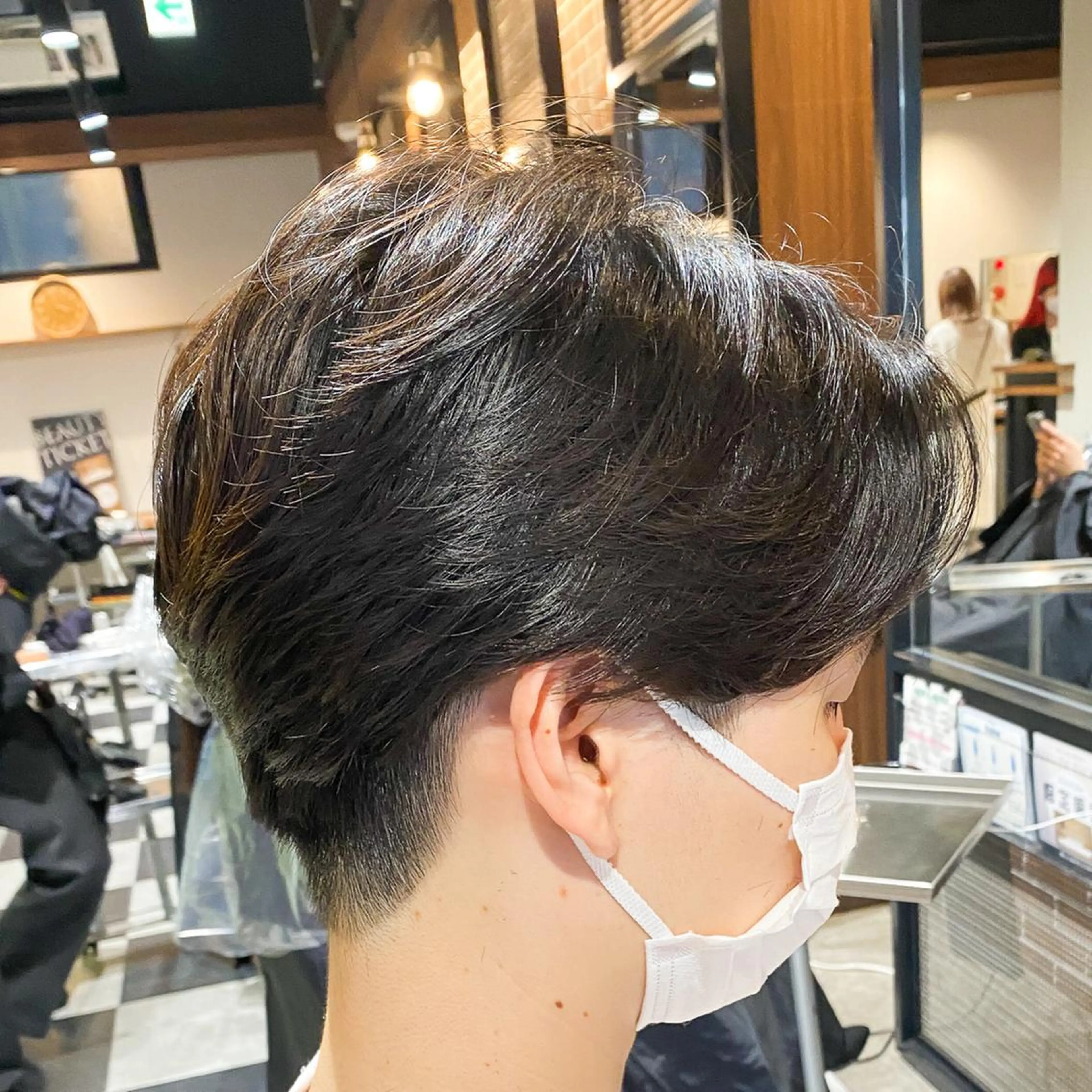 メンズ ハッシュカット/艶感 カラー/ユウキ✨のヘアスタイル