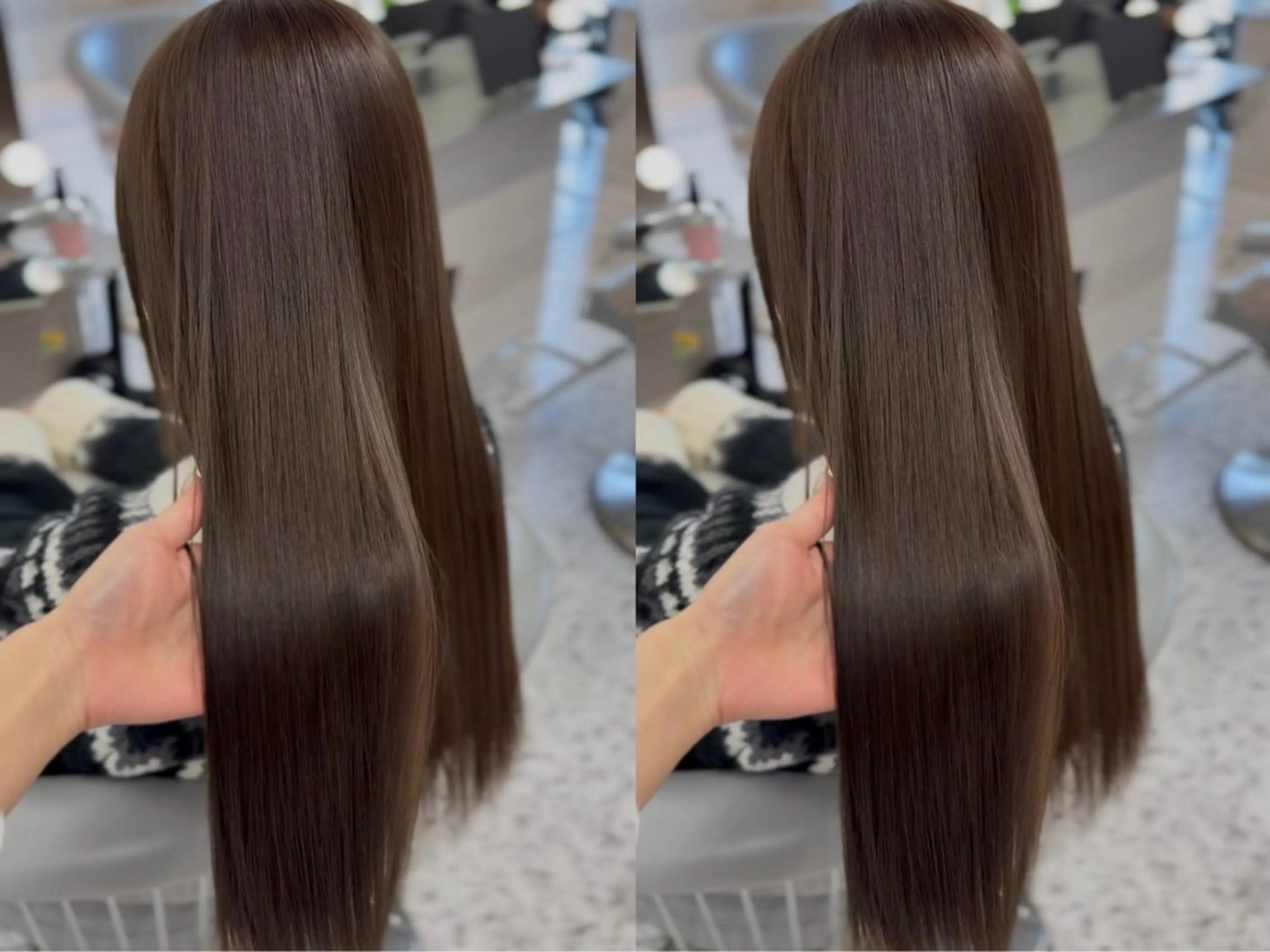 ロング レイヤーカット カット ヘアカラー 🎀透明感カラー shizuka🎀のヘアスタイル