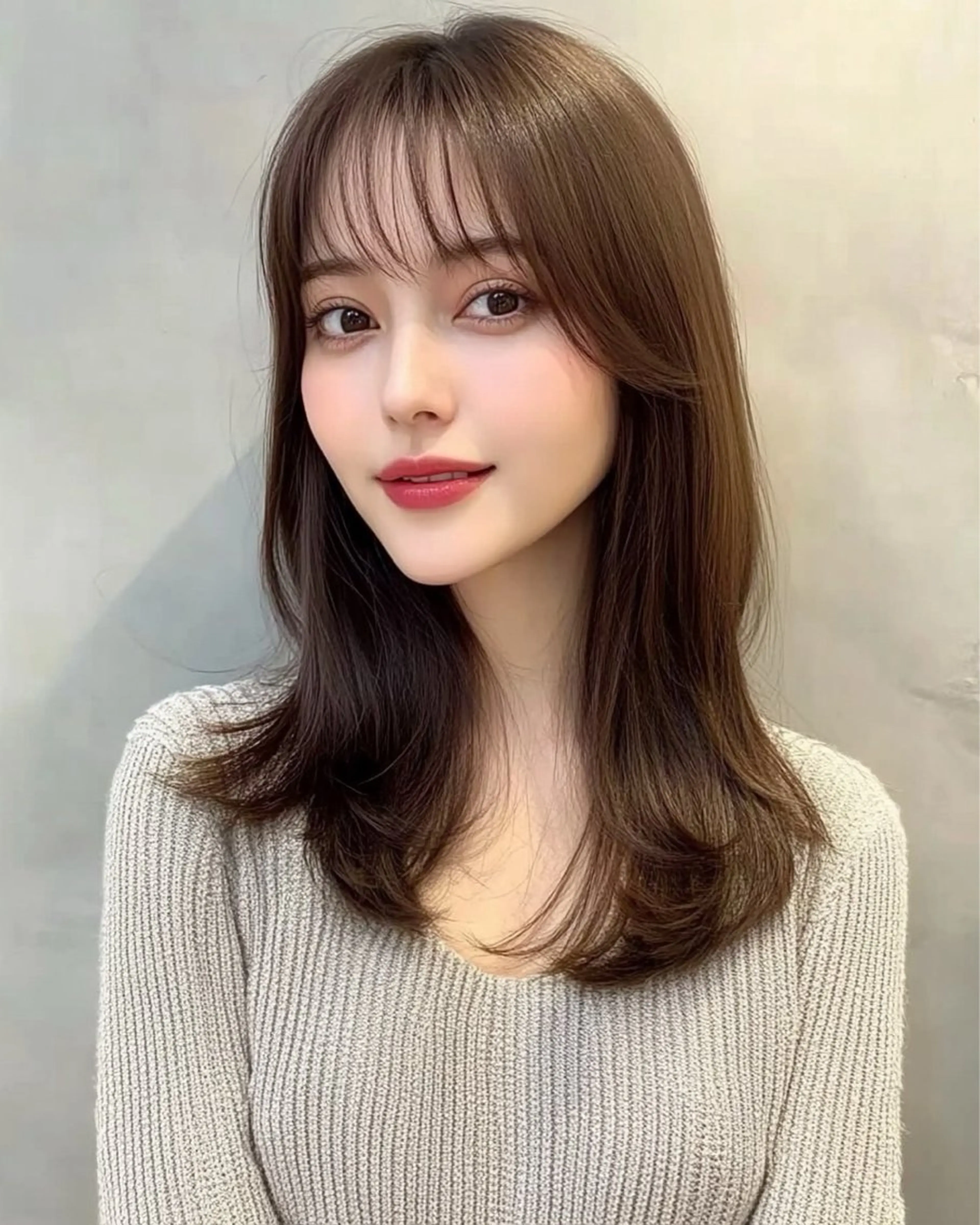 🦊【前髪カット】顔まわりの印象を整えて、可愛く・上品に✨の写真