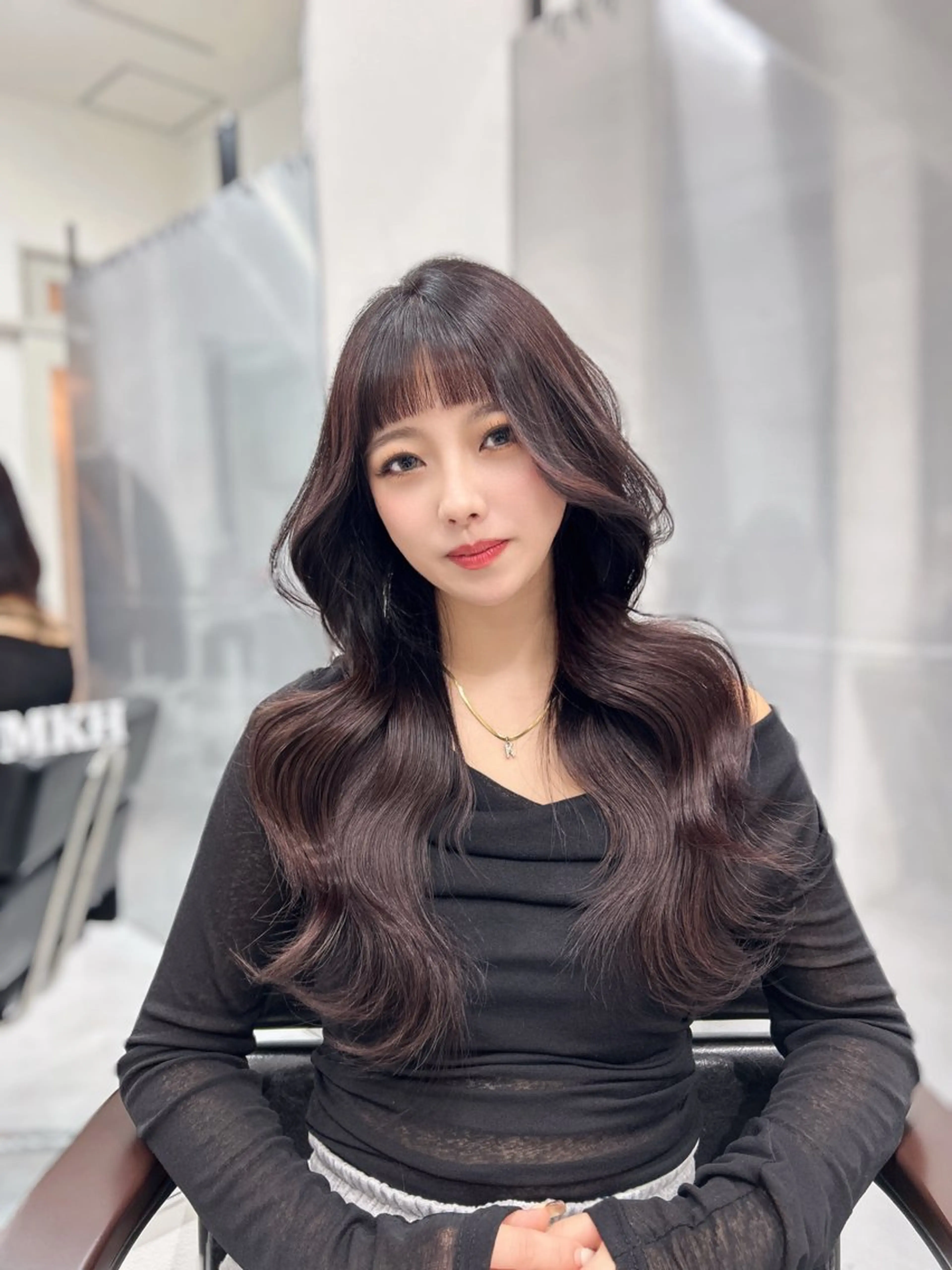 似合わせレイヤーカット×透明感カラー🥀の写真