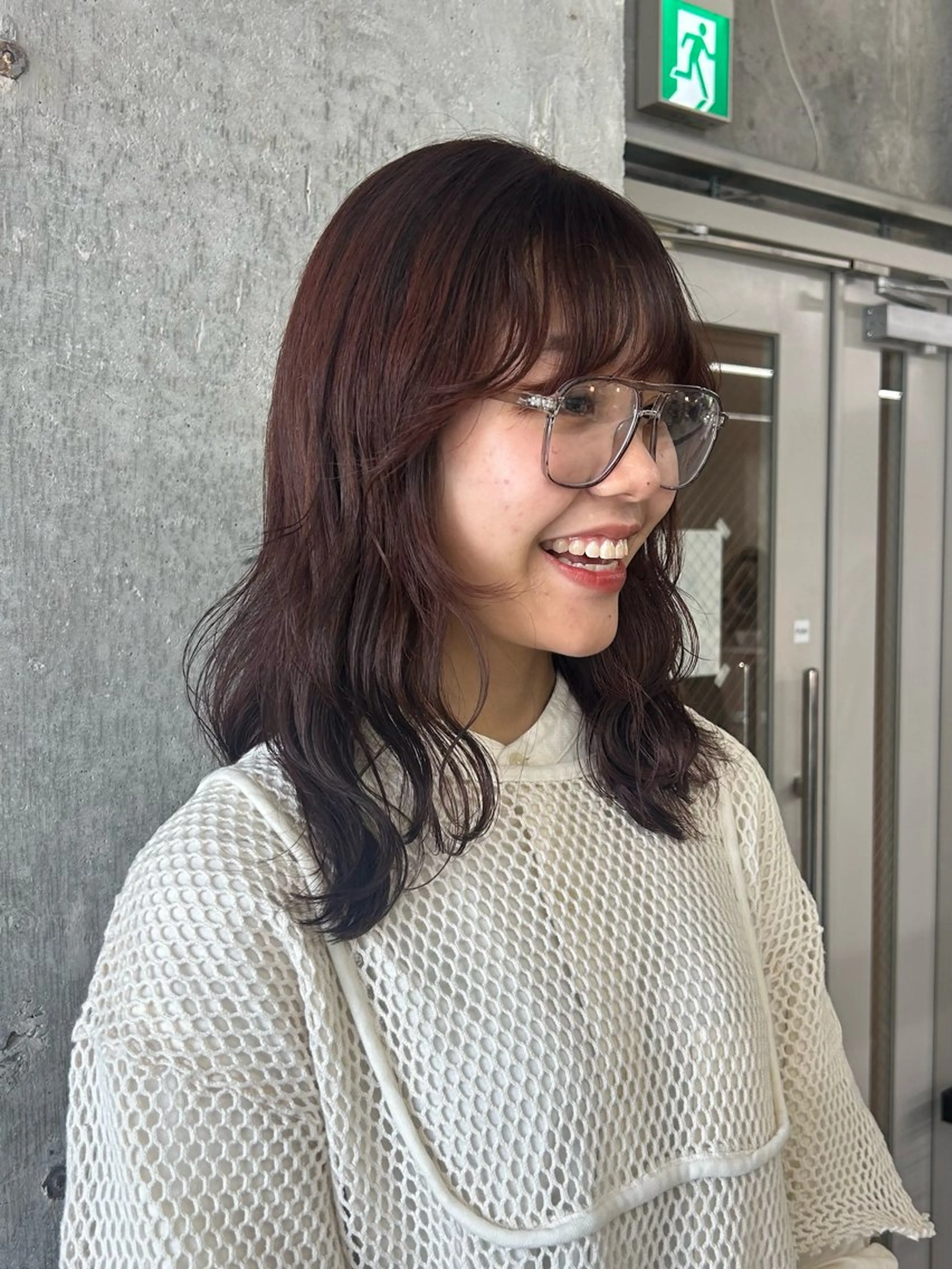 セミロング 伊藤ほのか /パーマ/オリーブのヘアスタイル