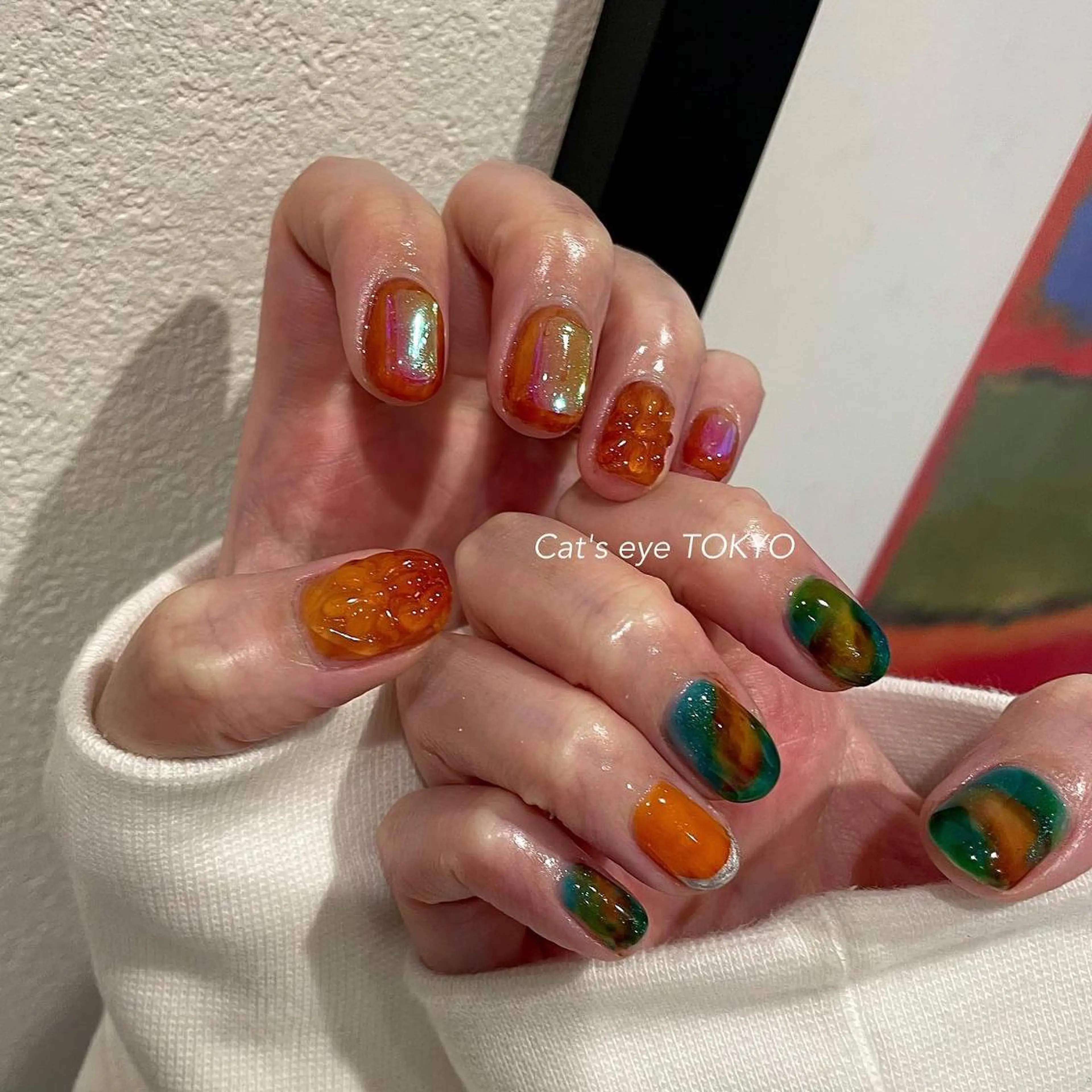ネイル マツエク・マツパ Cat's eye TOKYO 新宿店のネイルデザイン
