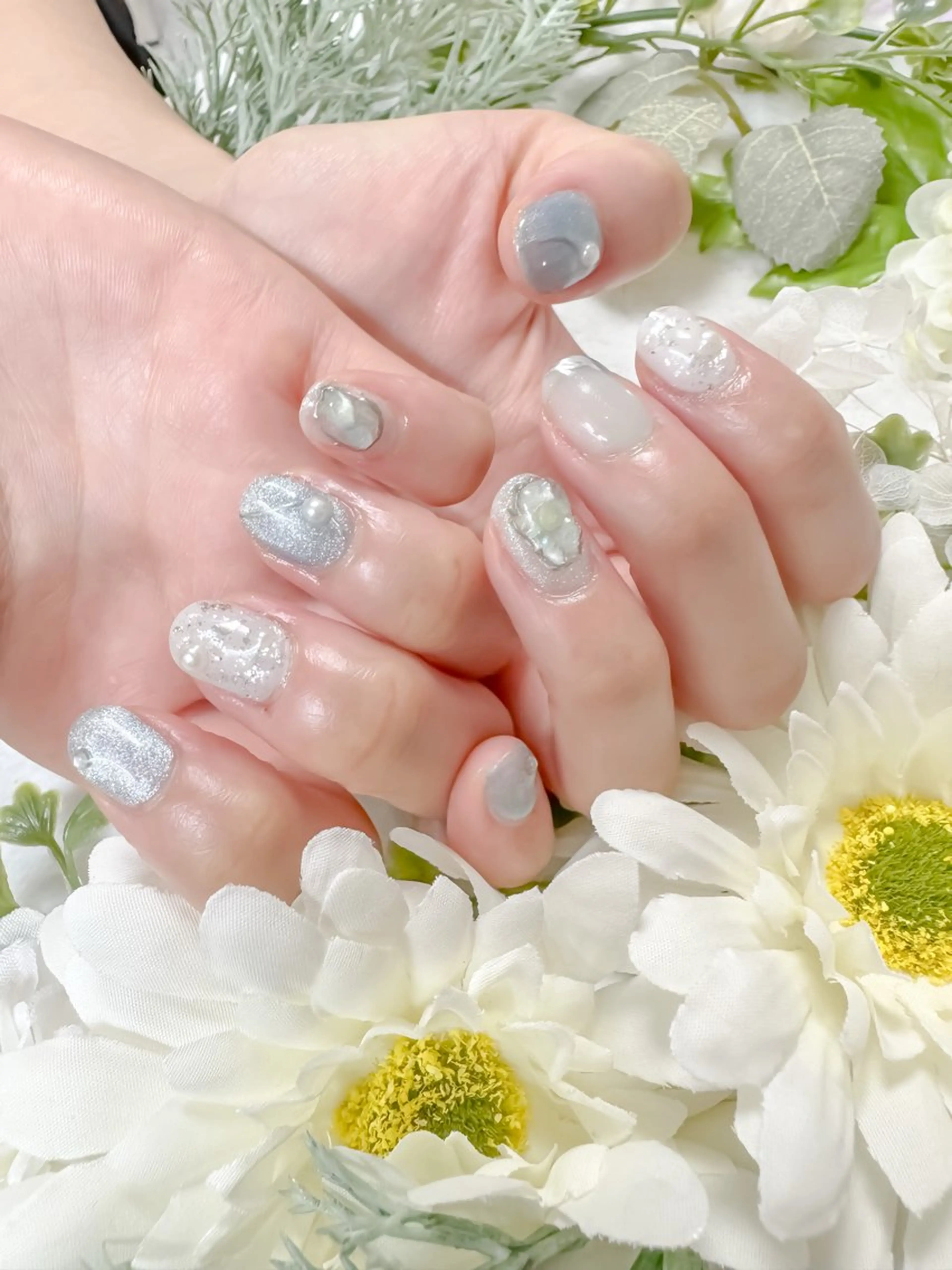 ネイル ハンドネイル 佐藤 桃菜のネイルデザイン