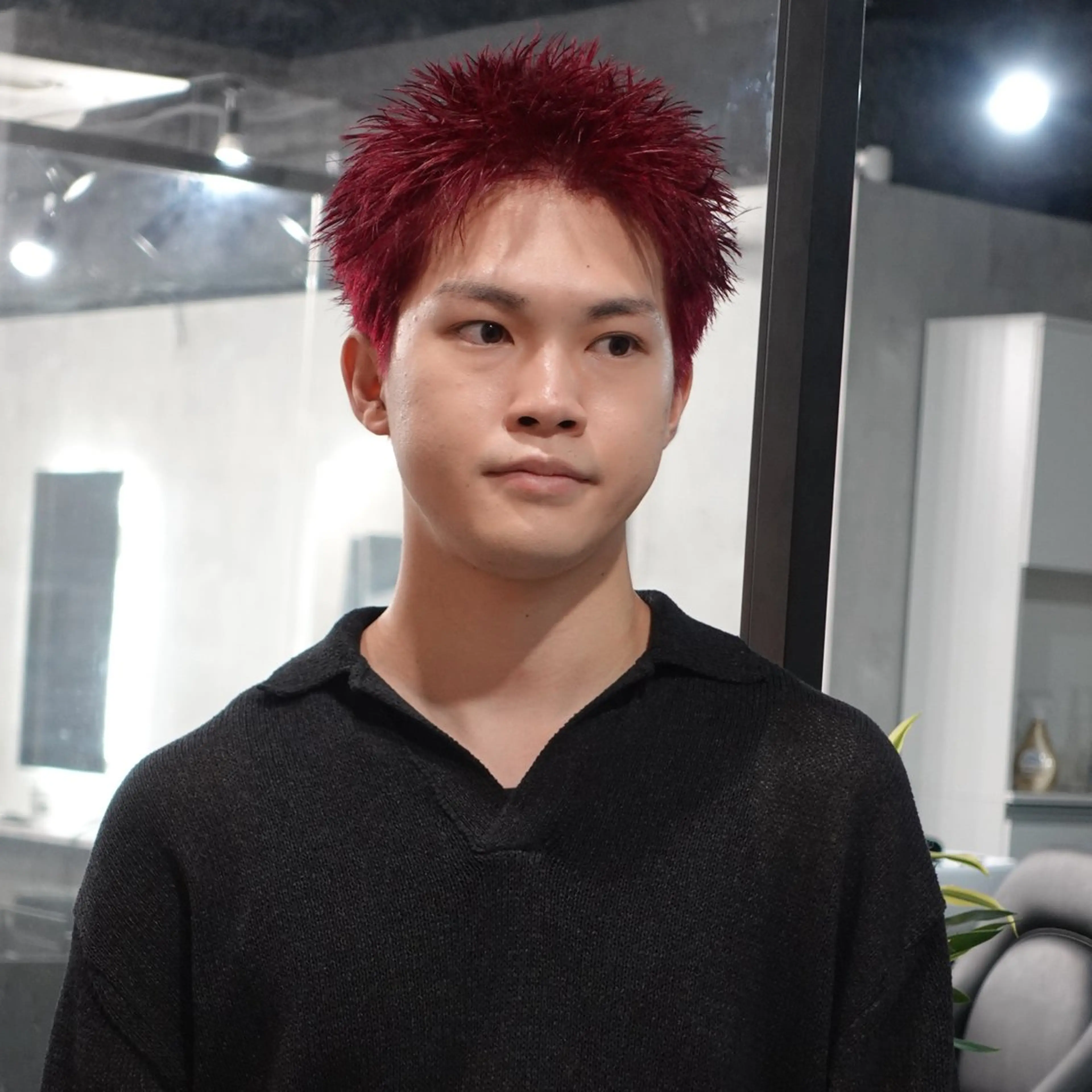 ショート カラー メンズ スパイキーショート ショートヘア カット ヘアカラー トリートメント スパイキーショート/ 短髪/渋谷/kiyoのヘアスタイル