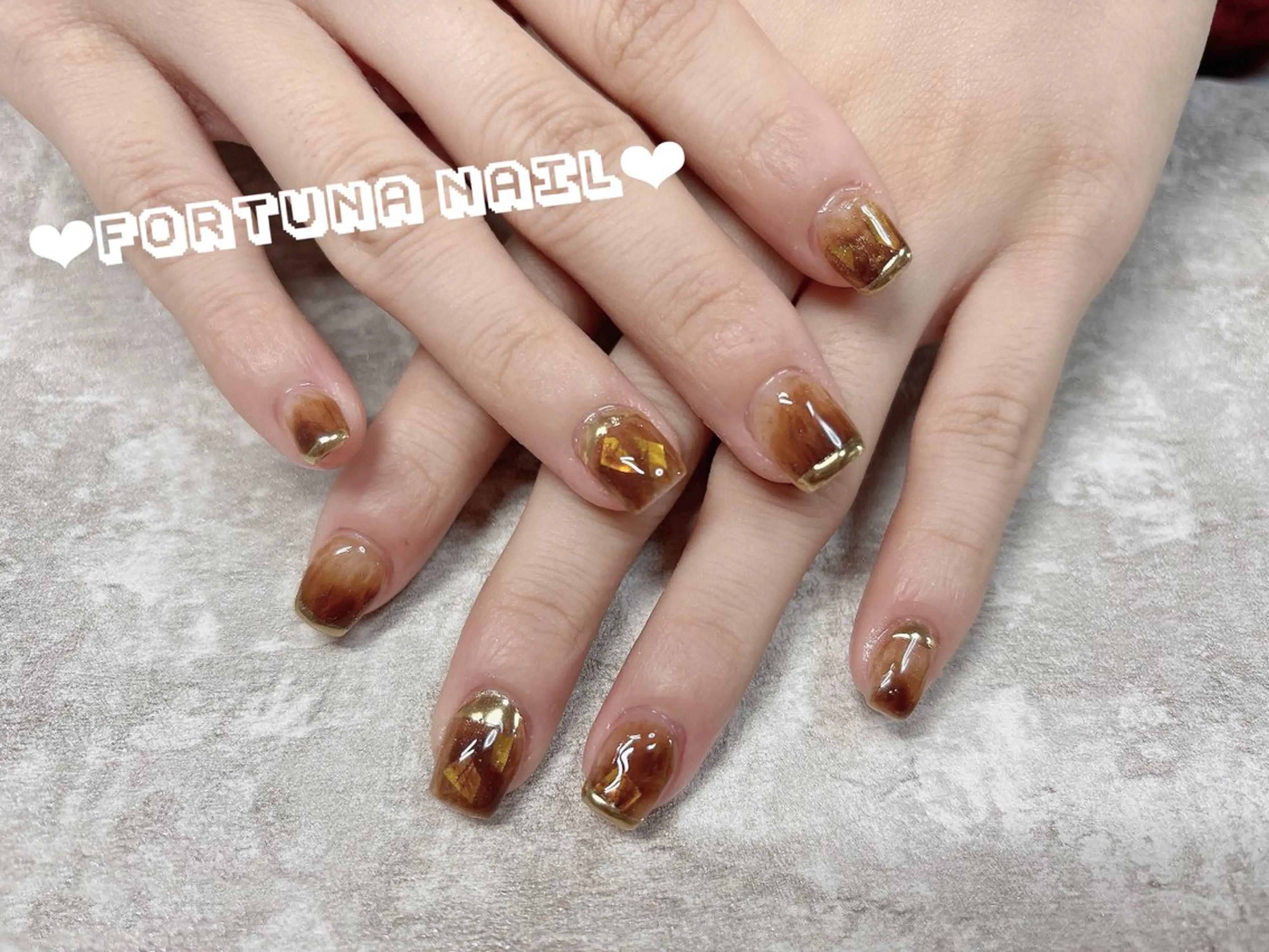 ネイル ハンドネイル Nail •Head スパFortunaのネイルデザイン