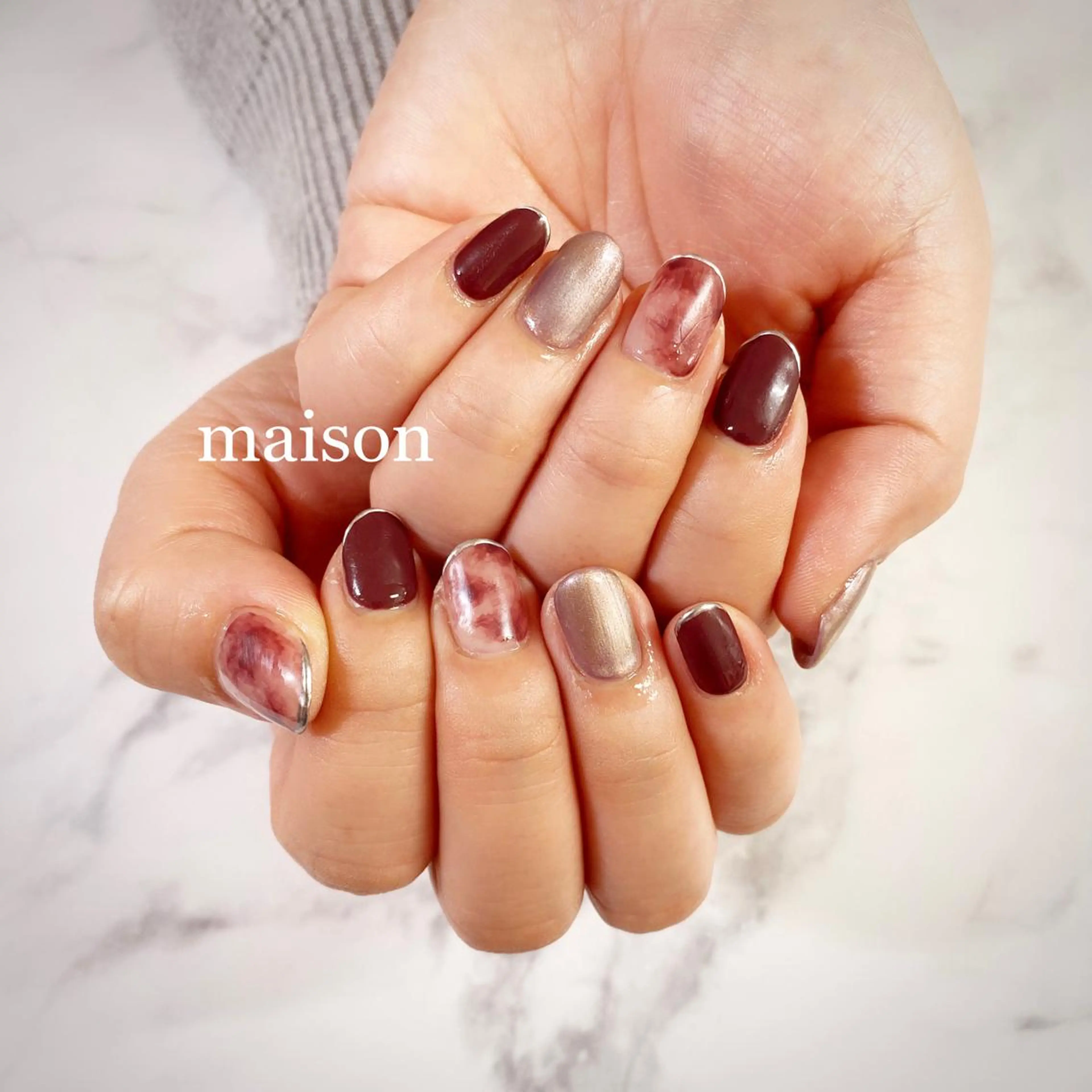 ネイル ハンドネイル ISHIHARA KANAのネイルデザイン