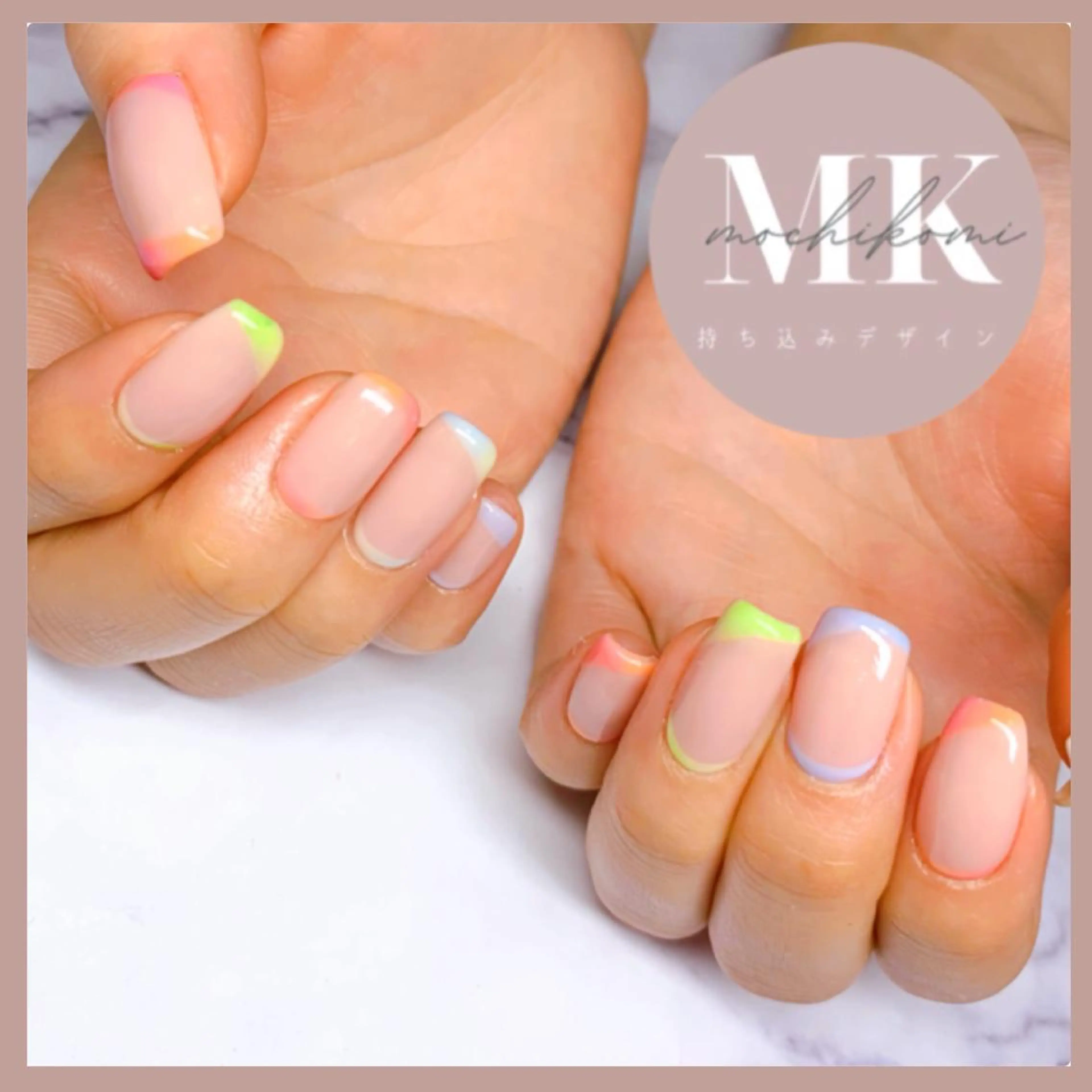 ネイル フレンチネイル Nailsalon Caiseのネイルデザイン