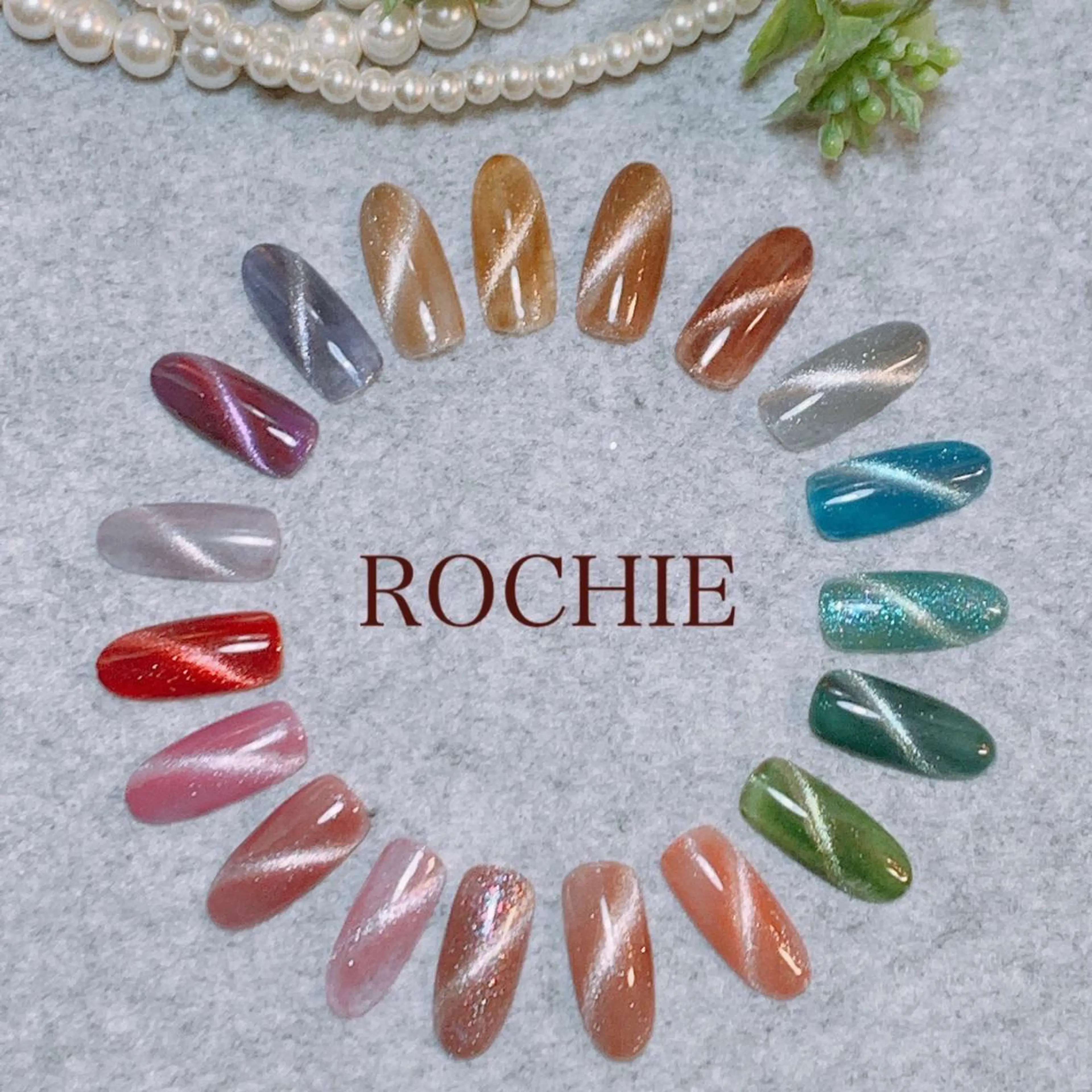 ネイル ハンドネイル ROCHIE【ロキエ】所属・ROCHIE Rikaのネイルデザイン