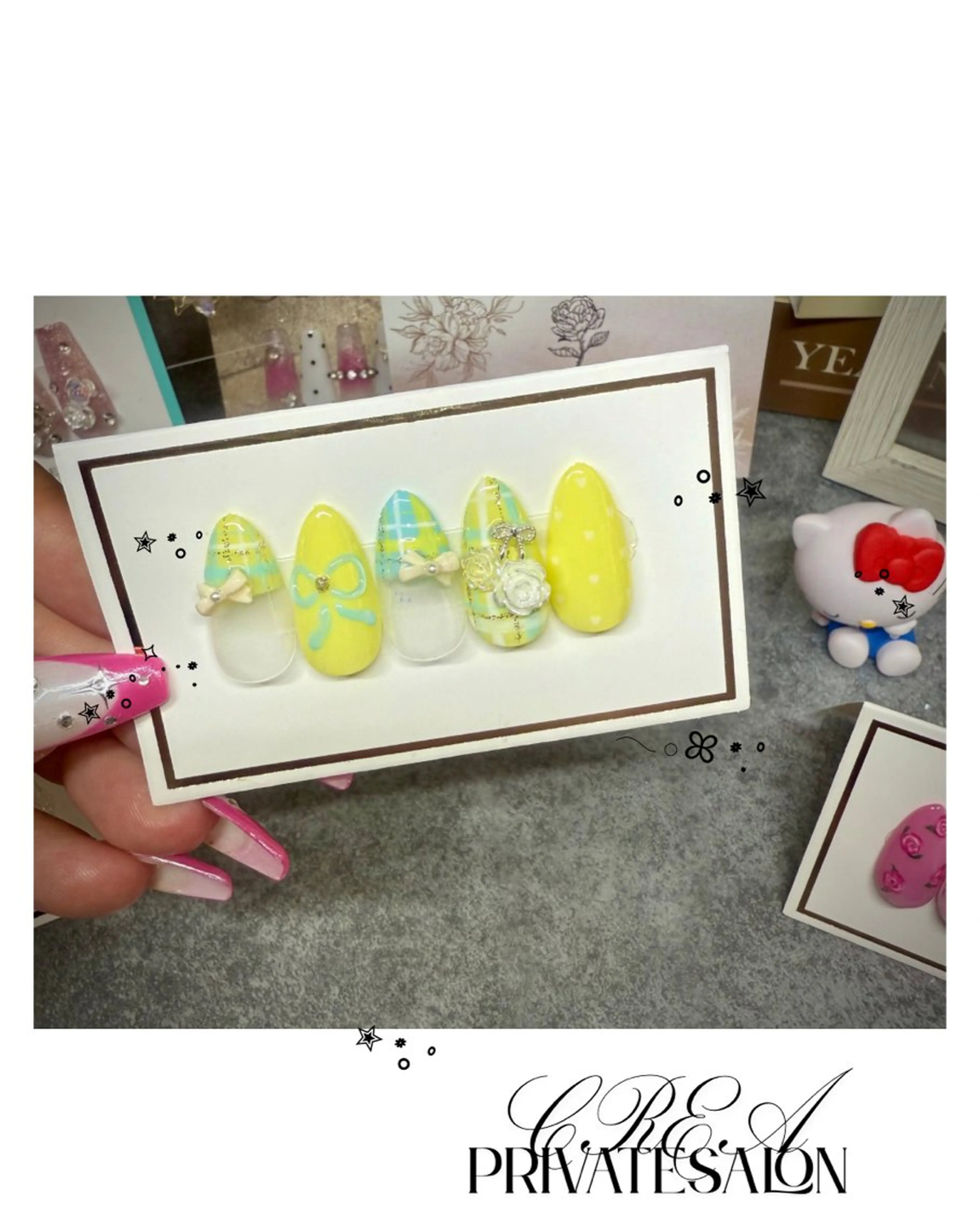 ネイル ハンドネイル CREA nailsalonのネイルデザイン