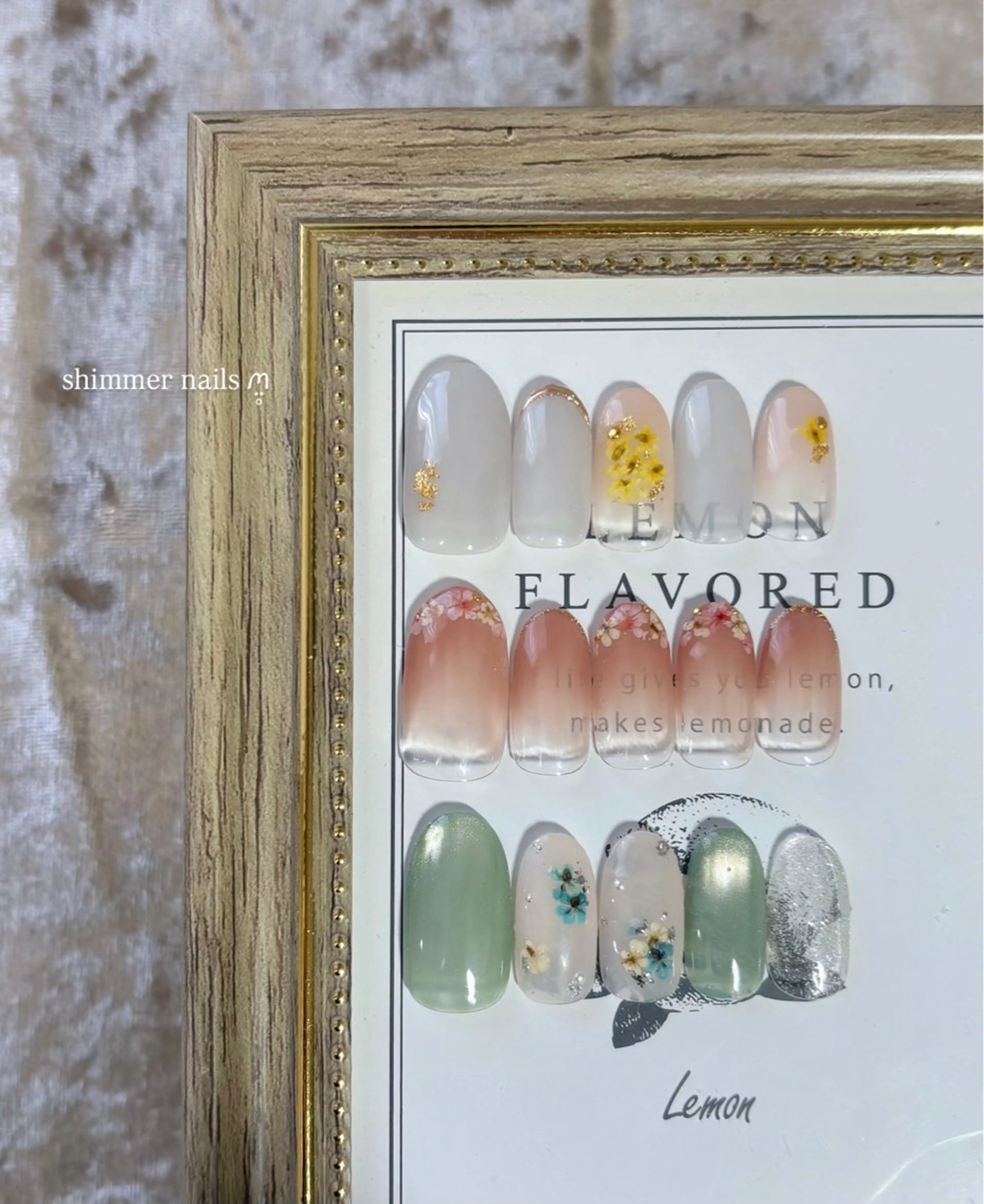 ネイル shimmer nailsのネイルデザイン