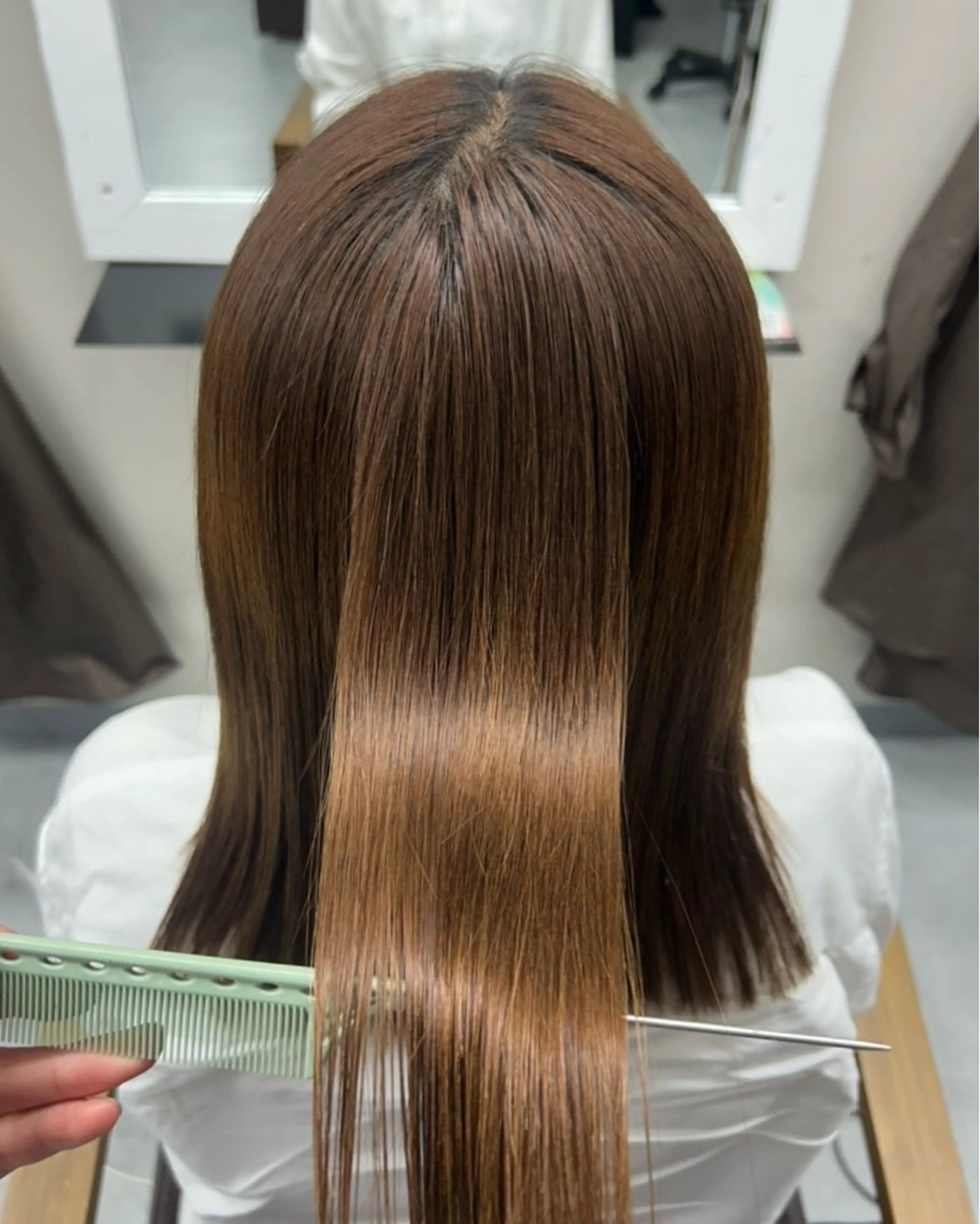 ミディアム 野村 瑠花のヘアスタイル