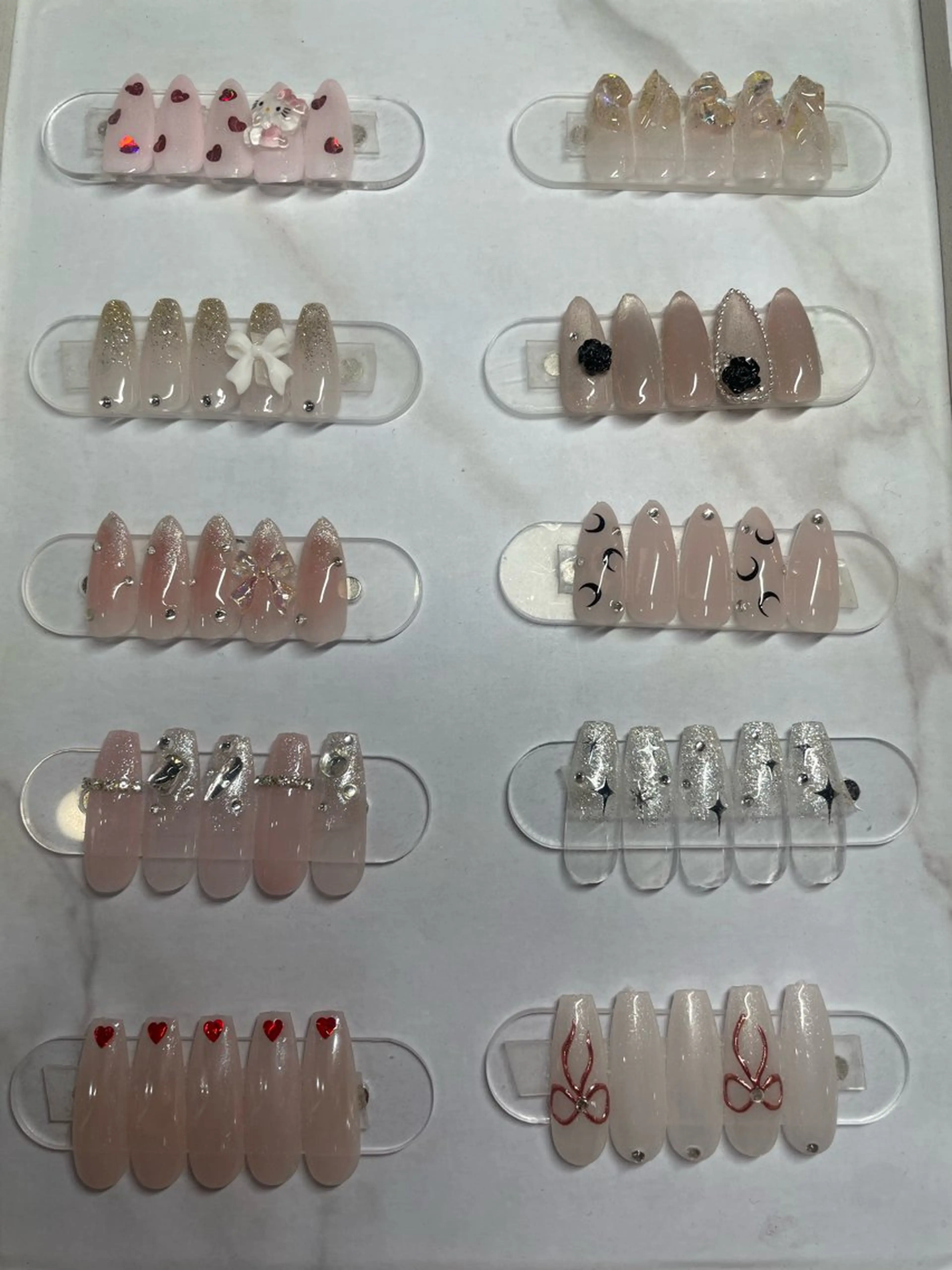 ミディアム ハンドネイル LB.nail天王寺店所属・LBnail.sae /おえかきネイルのネイルデザイン