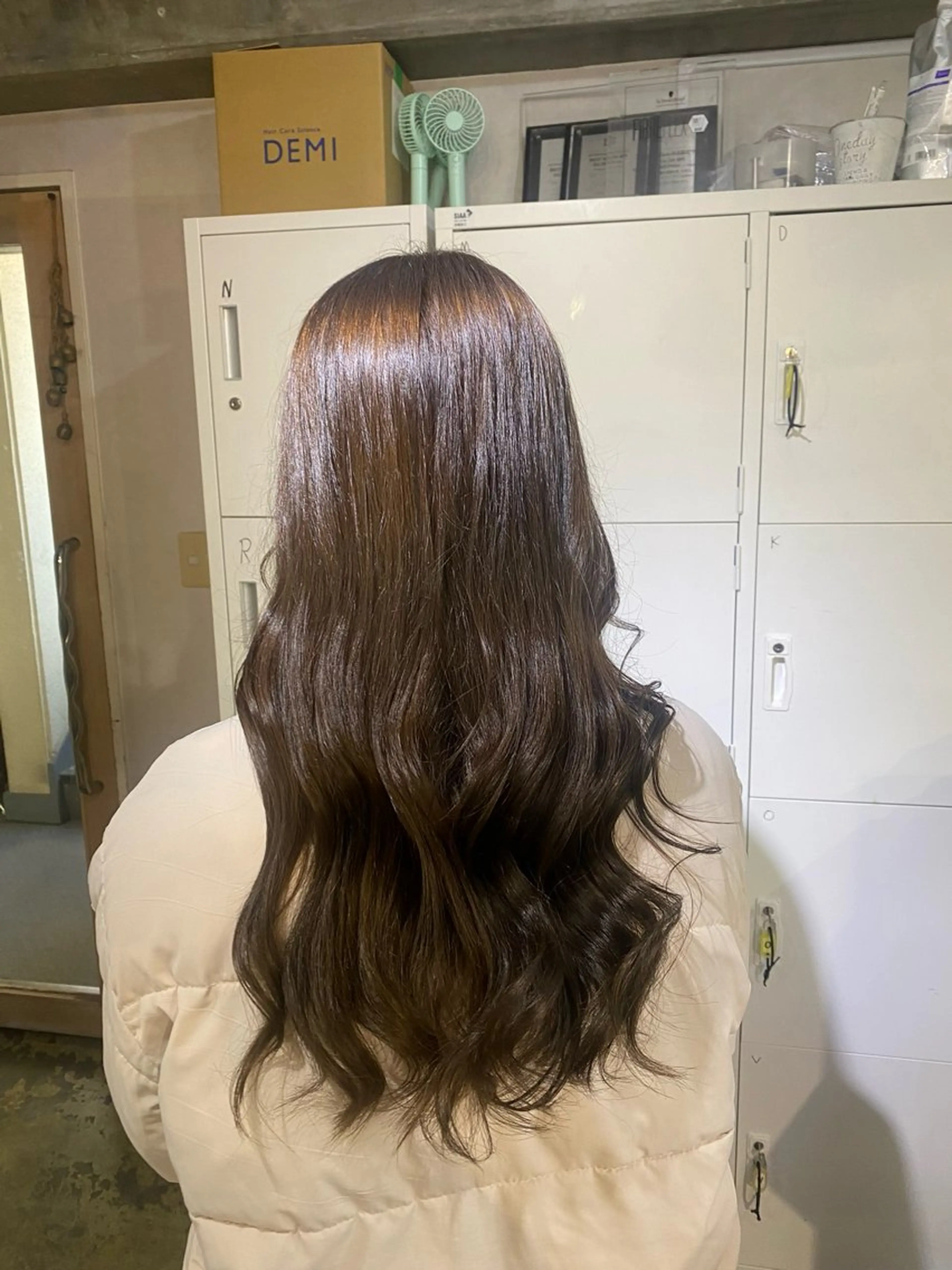 ロング カラー ブリーチカラーと、髪 質改善。HARUKAのヘアスタイル