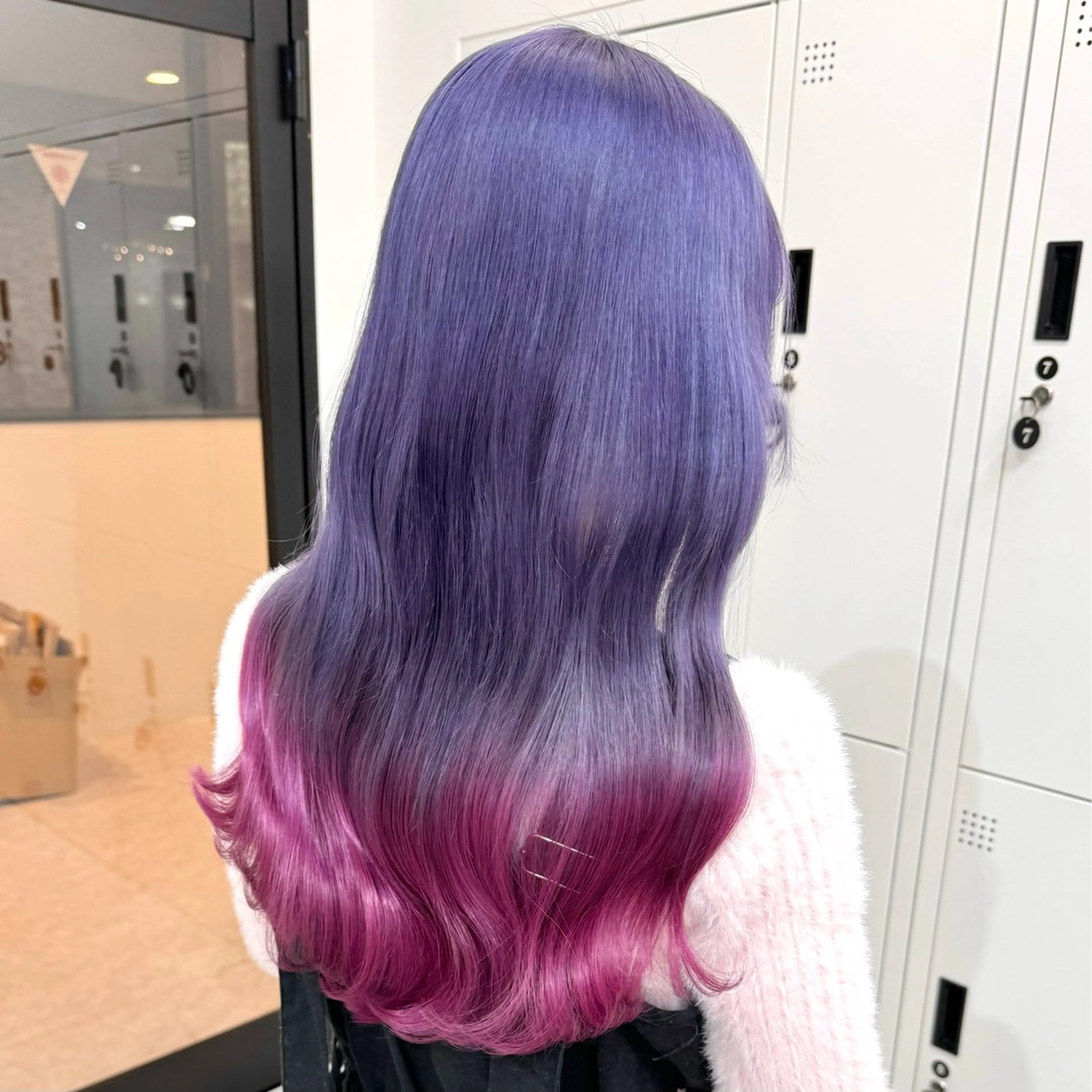 セミロング カラー パーマ ヘアアレンジ メンズ キッズ ヘアカラー 💖オタク美容師 ꒰ঌ♡モモ♡໒꒱のヘアスタイル