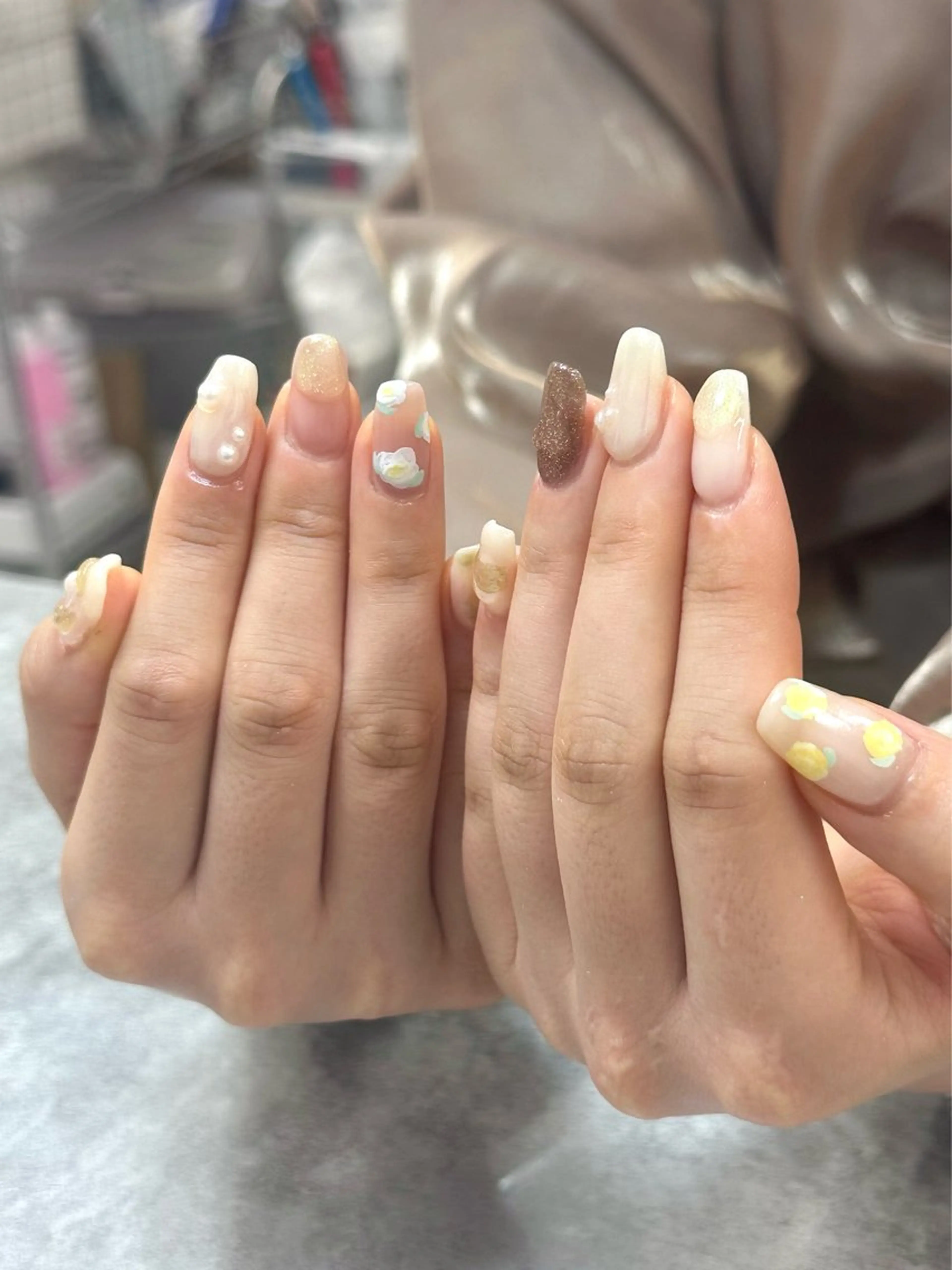 ネイル 𝐦𝐢𝐲𝐮/韓 国𝐲𝟐𝐤ネイルのネイルデザイン