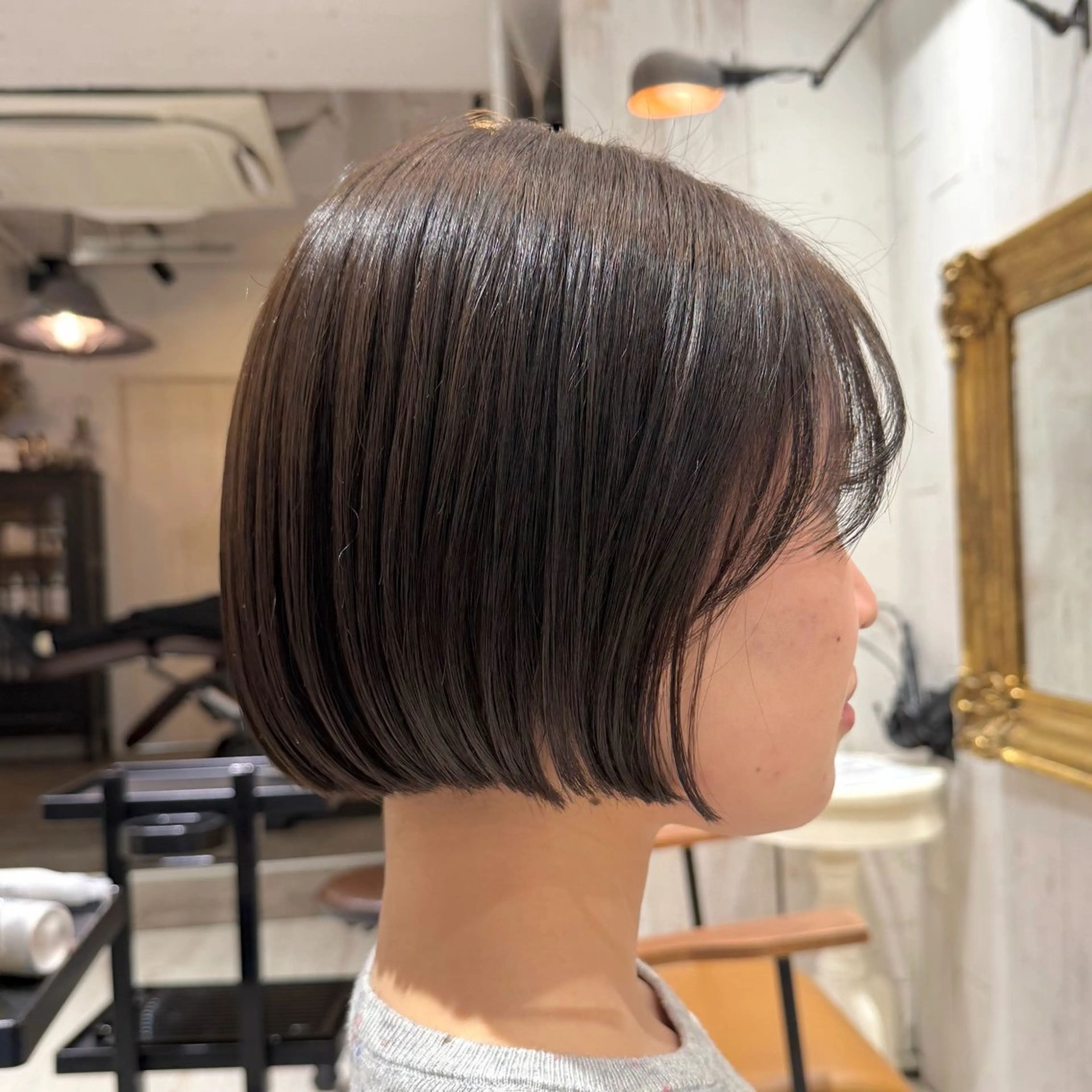 ショート カット ヘアカラー ヘッドスパ re  view MIRUのヘアスタイル