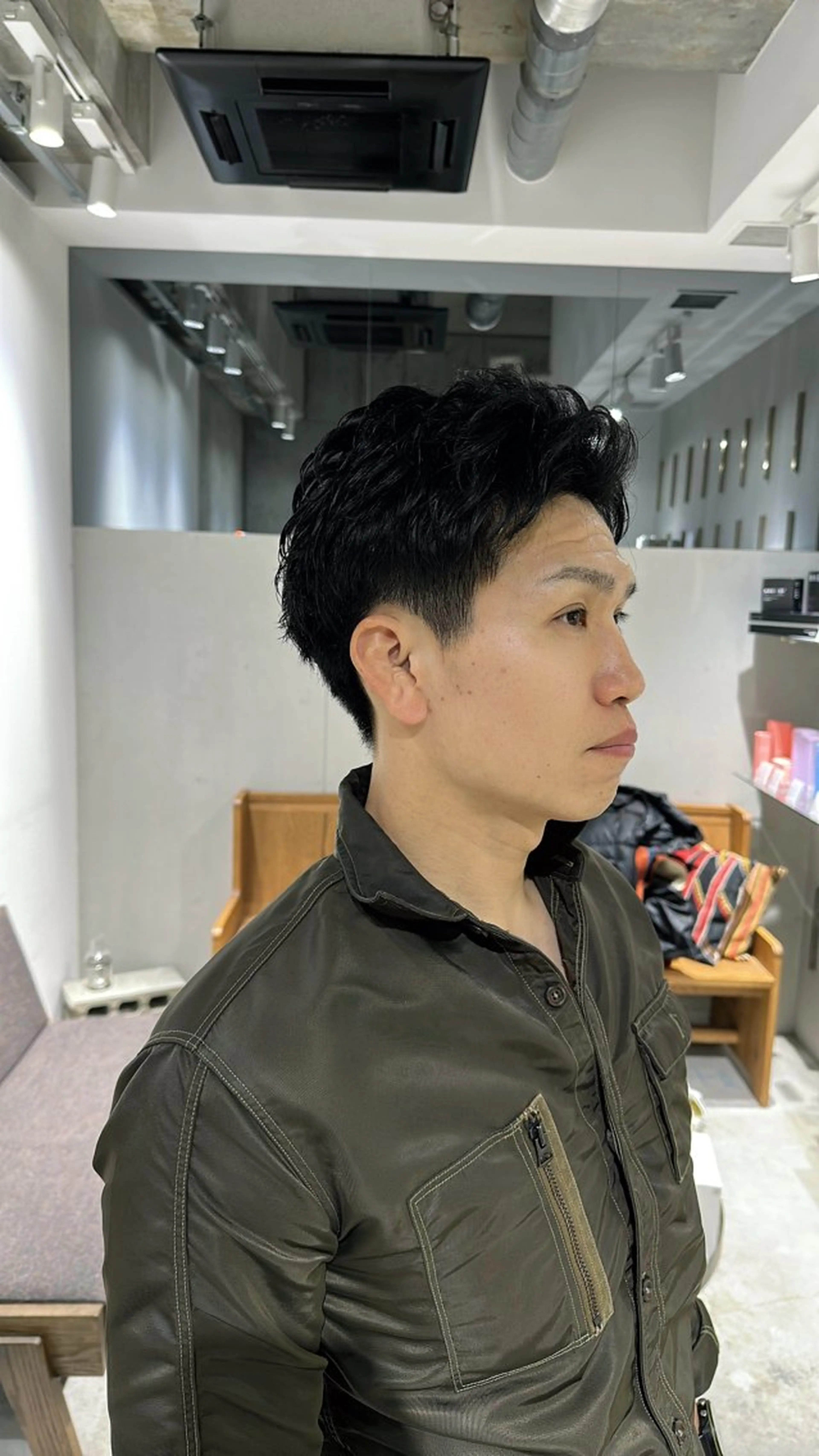 メンズ メンズパーマ milli 佐藤 蓮 🤏のヘアスタイル