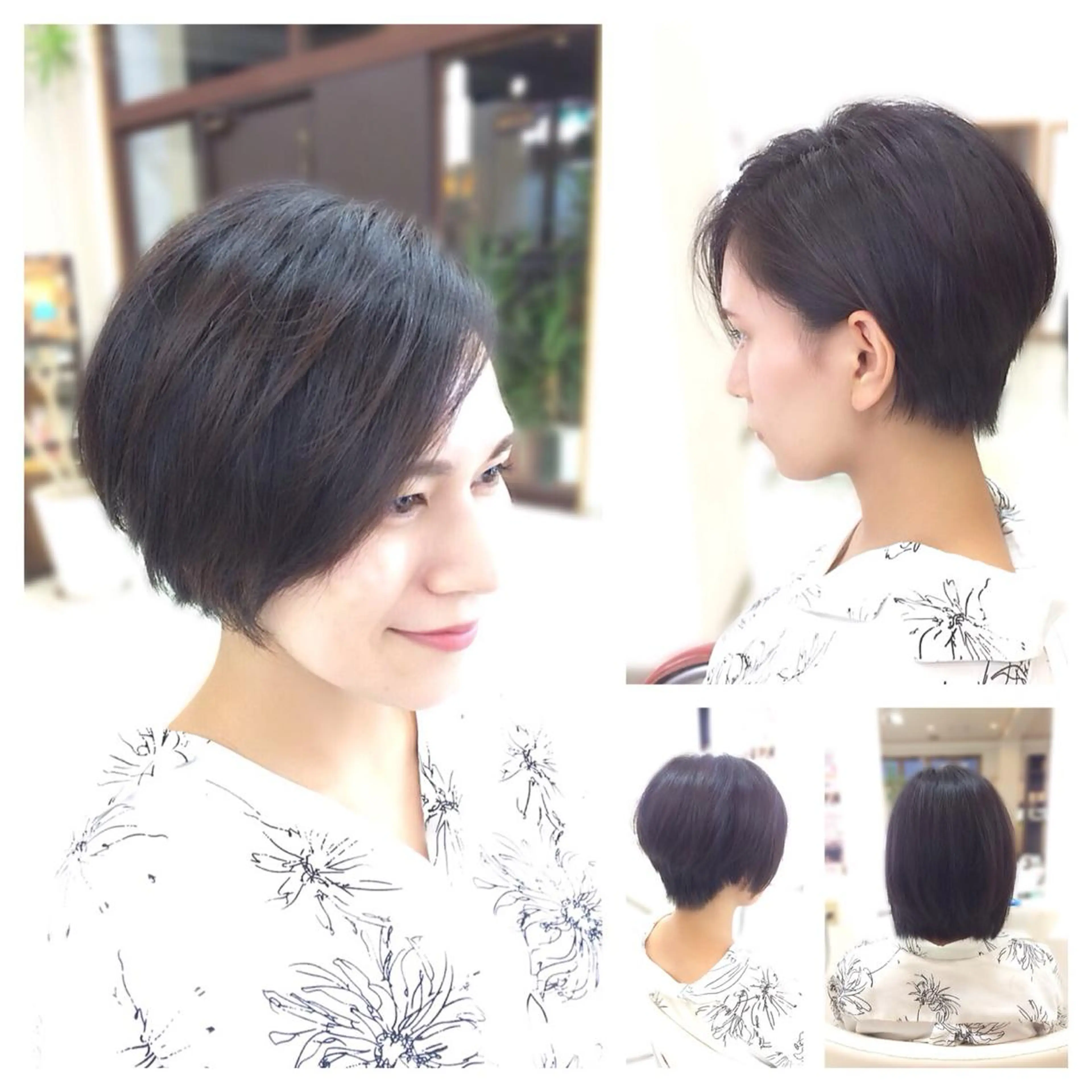 ショート ショートボブ ボブ ショートヘア いけだ ゆうのヘアスタイル