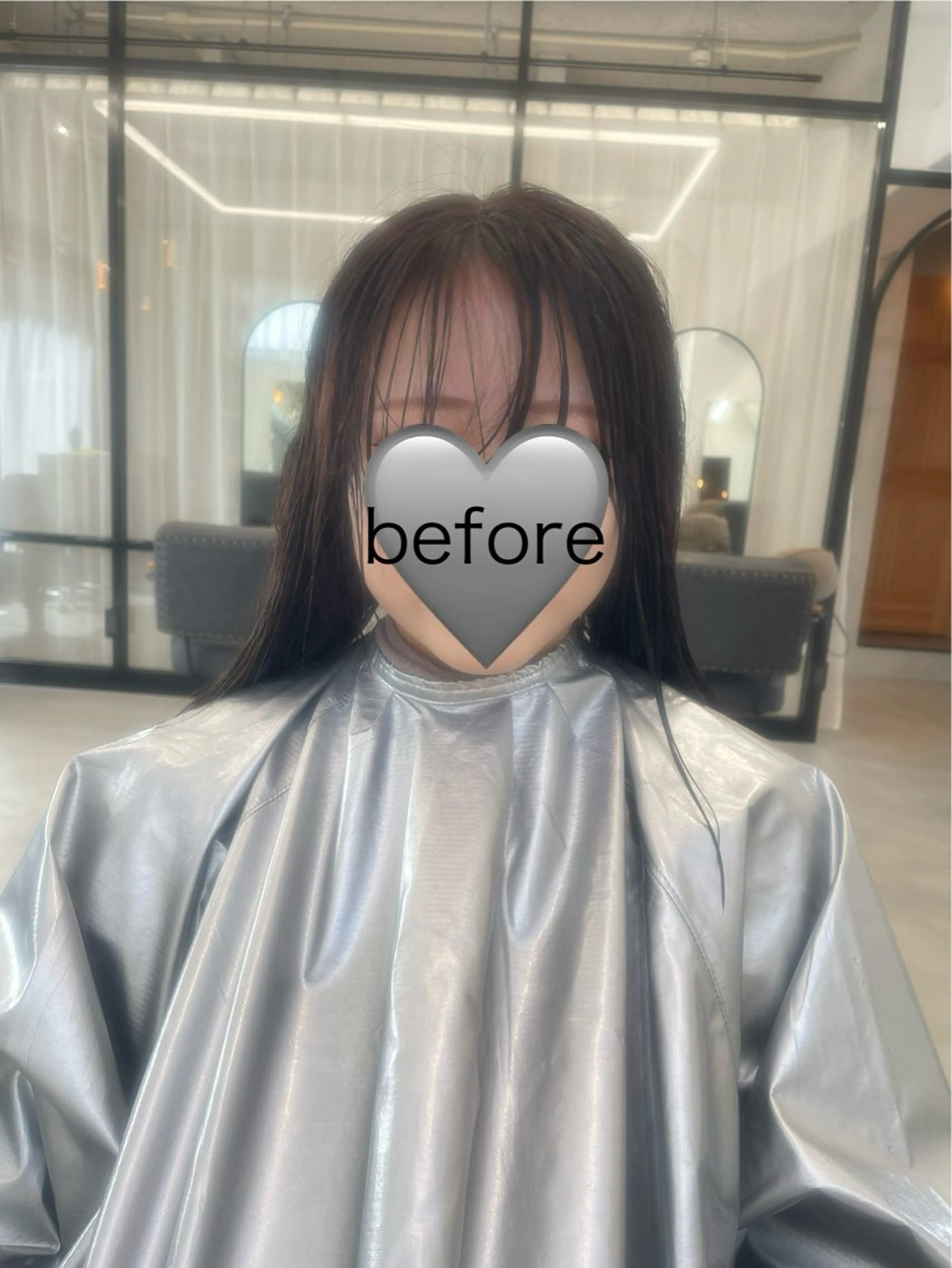 ロング 縮毛矯正 あゆみ 🍀のヘアスタイル