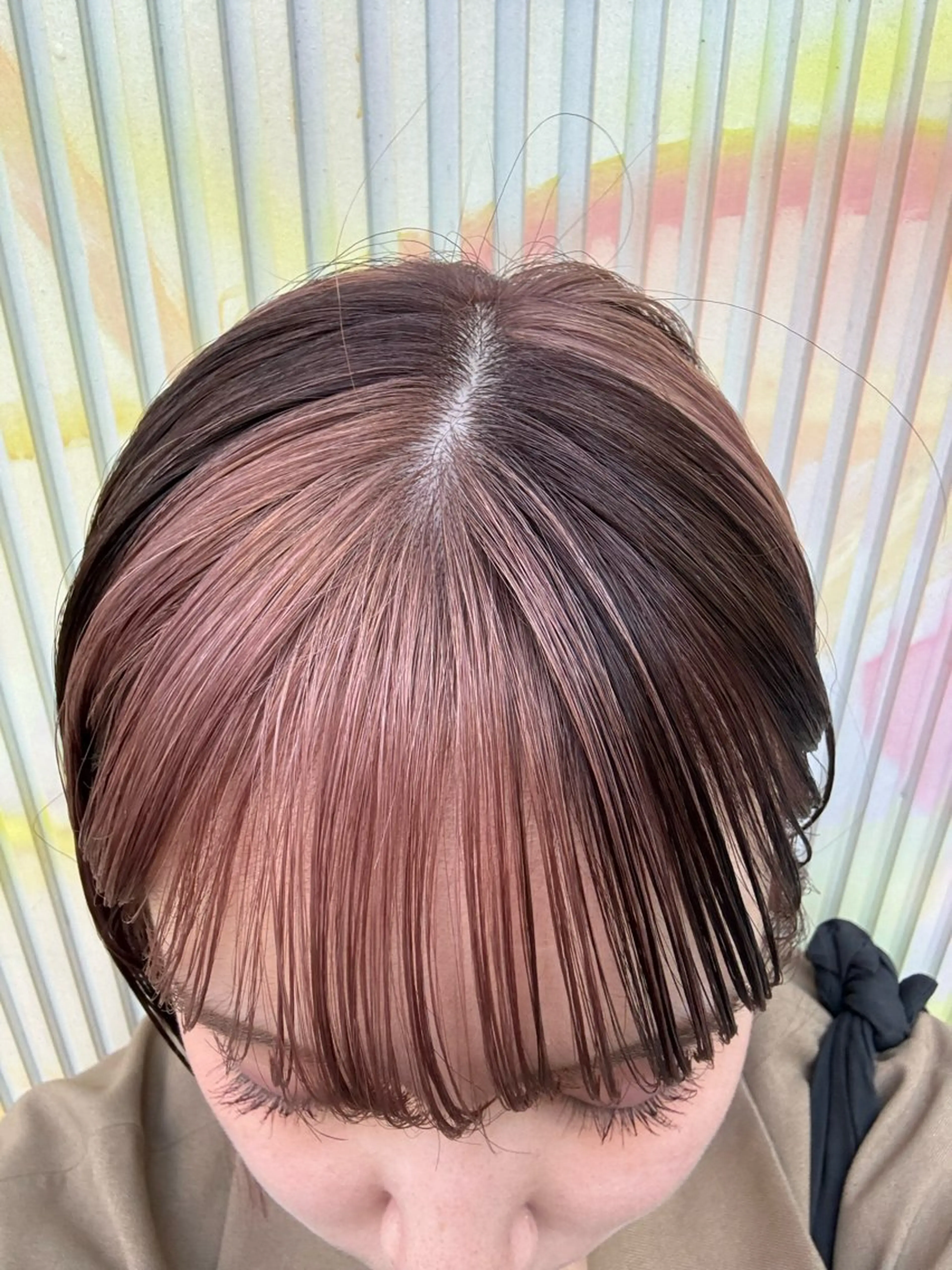 カラー デザインカラー Wカラー/レイヤー /ボブ/otohaのヘアスタイル