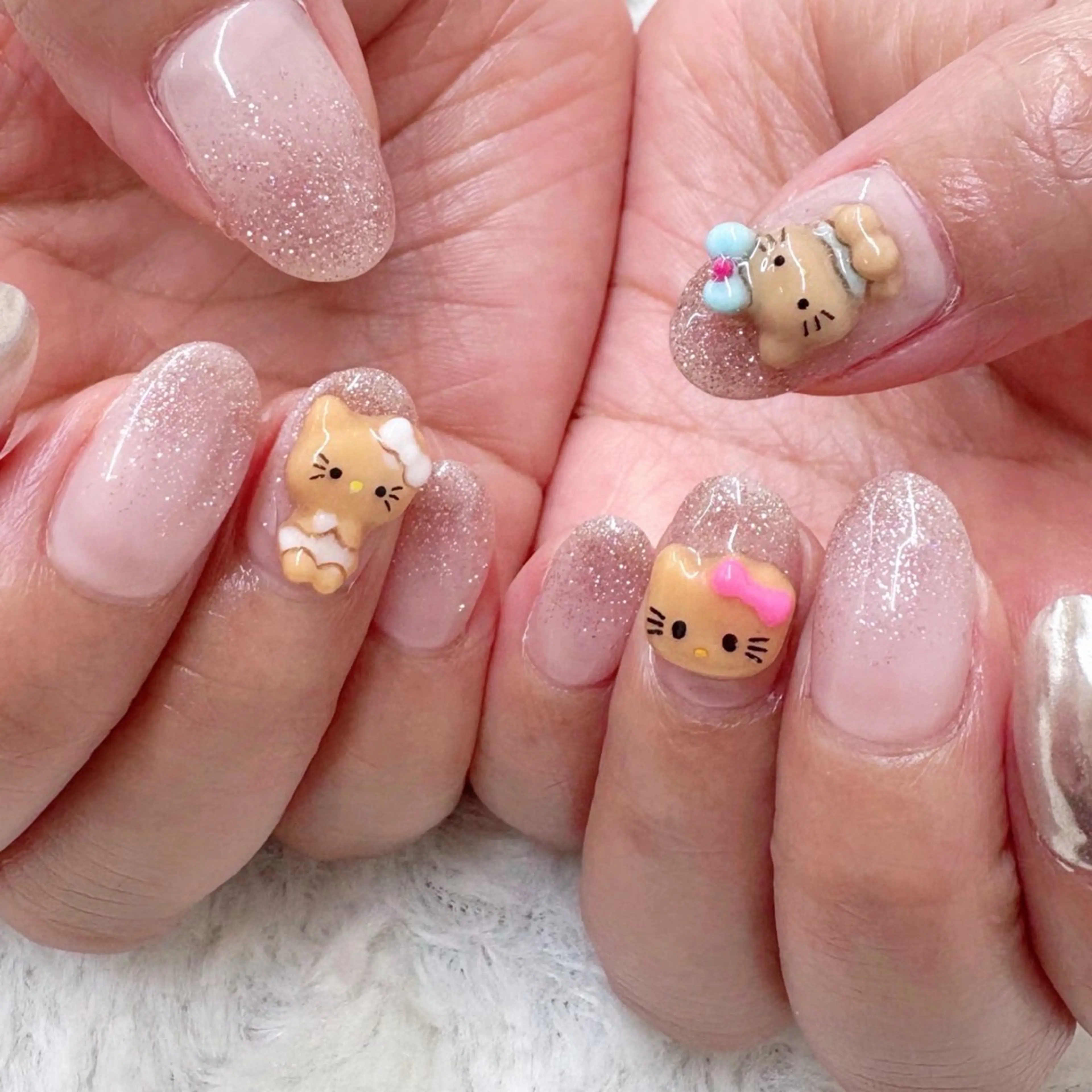 ネイル ハンドネイル She nail studio 原宿所属・パラジェル有/ スカルプ/mahoのネイルデザイン