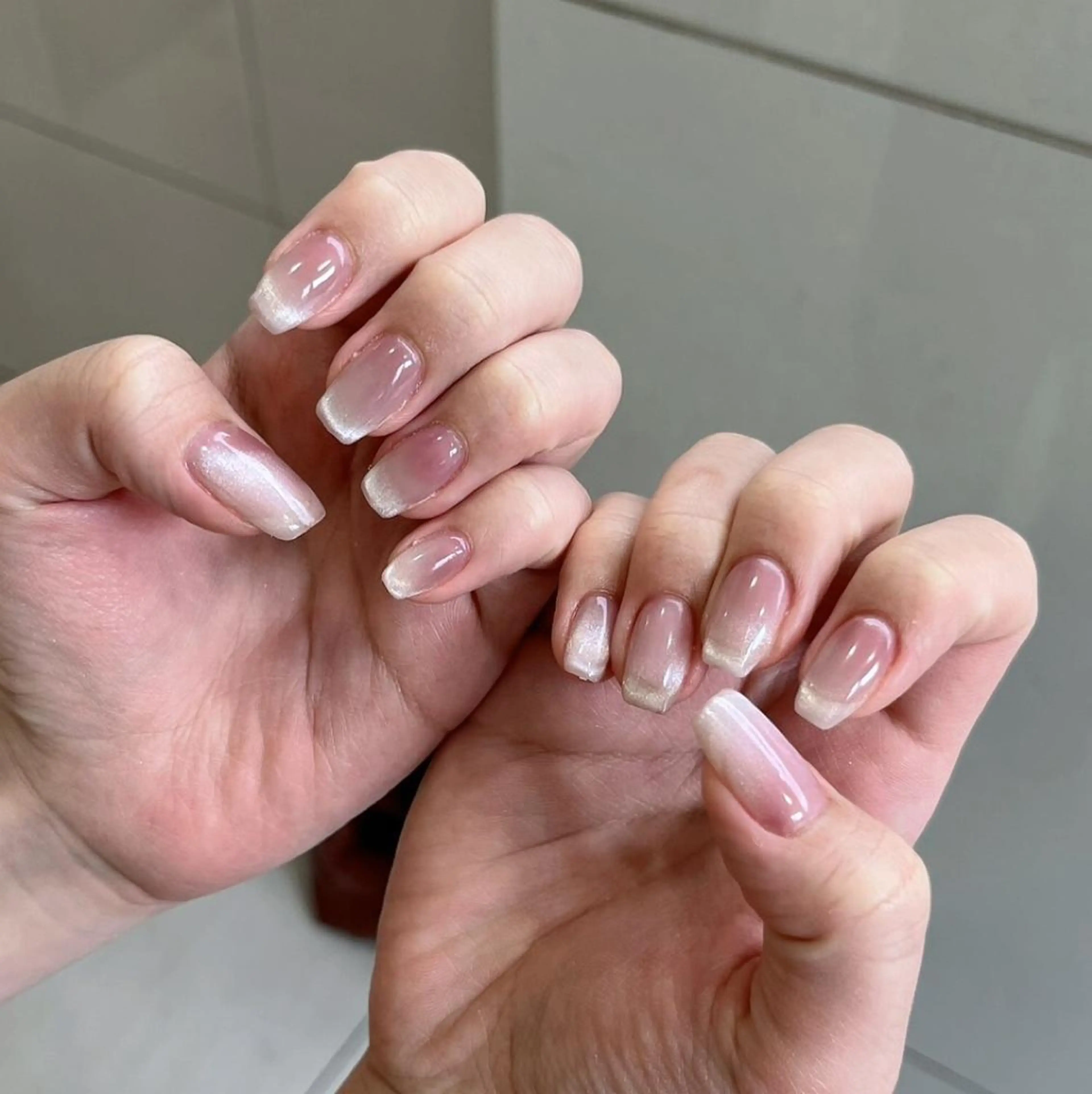 ネイル フラッシュネイル マグネットネイル ワンカラーネイル ハンドネイル 💎ネイル マジック💎のネイルデザイン