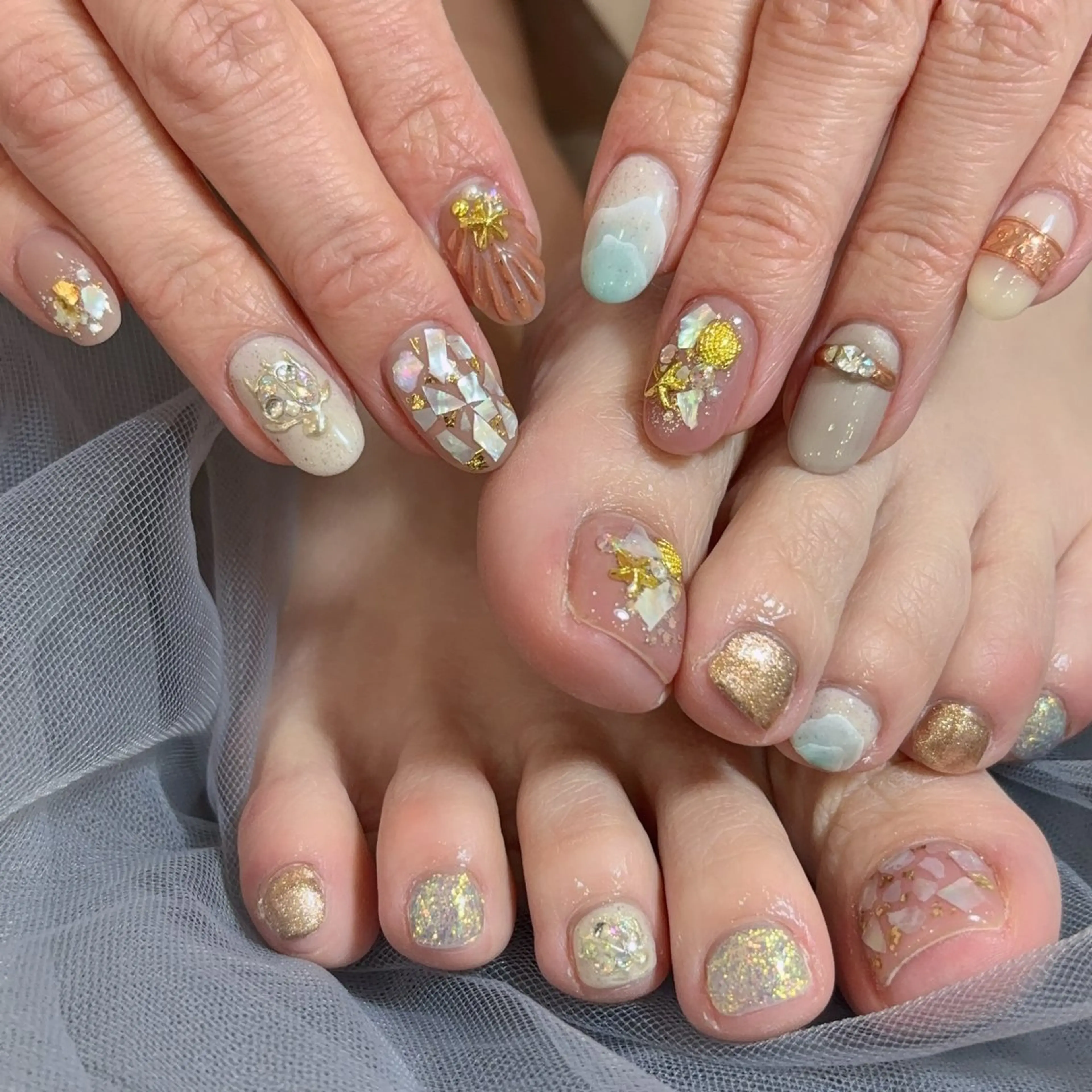 ネイル Riona 🌸上野のネイルデザイン