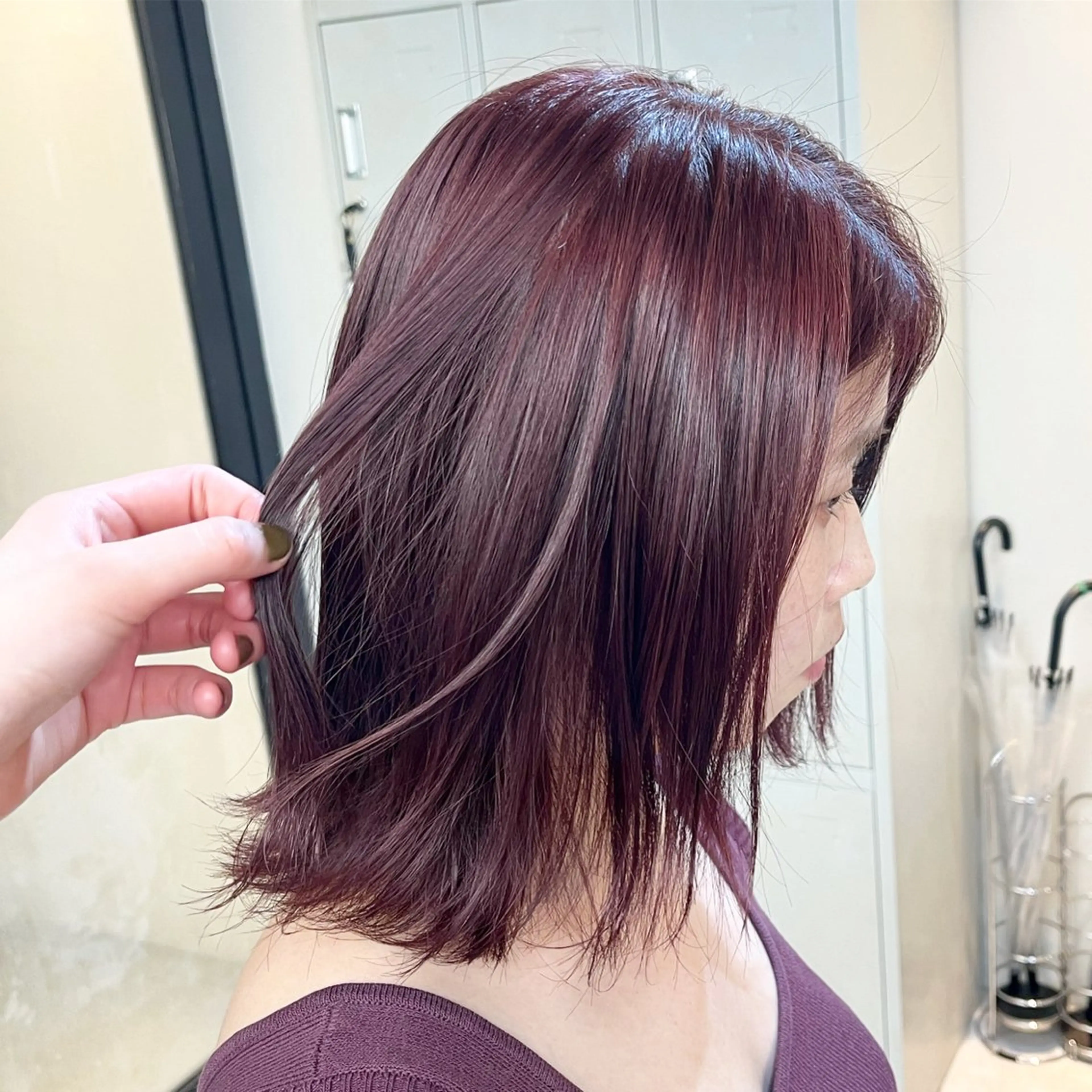 ショート ハイトーン🫧艶髪 MAIKAのヘアスタイル