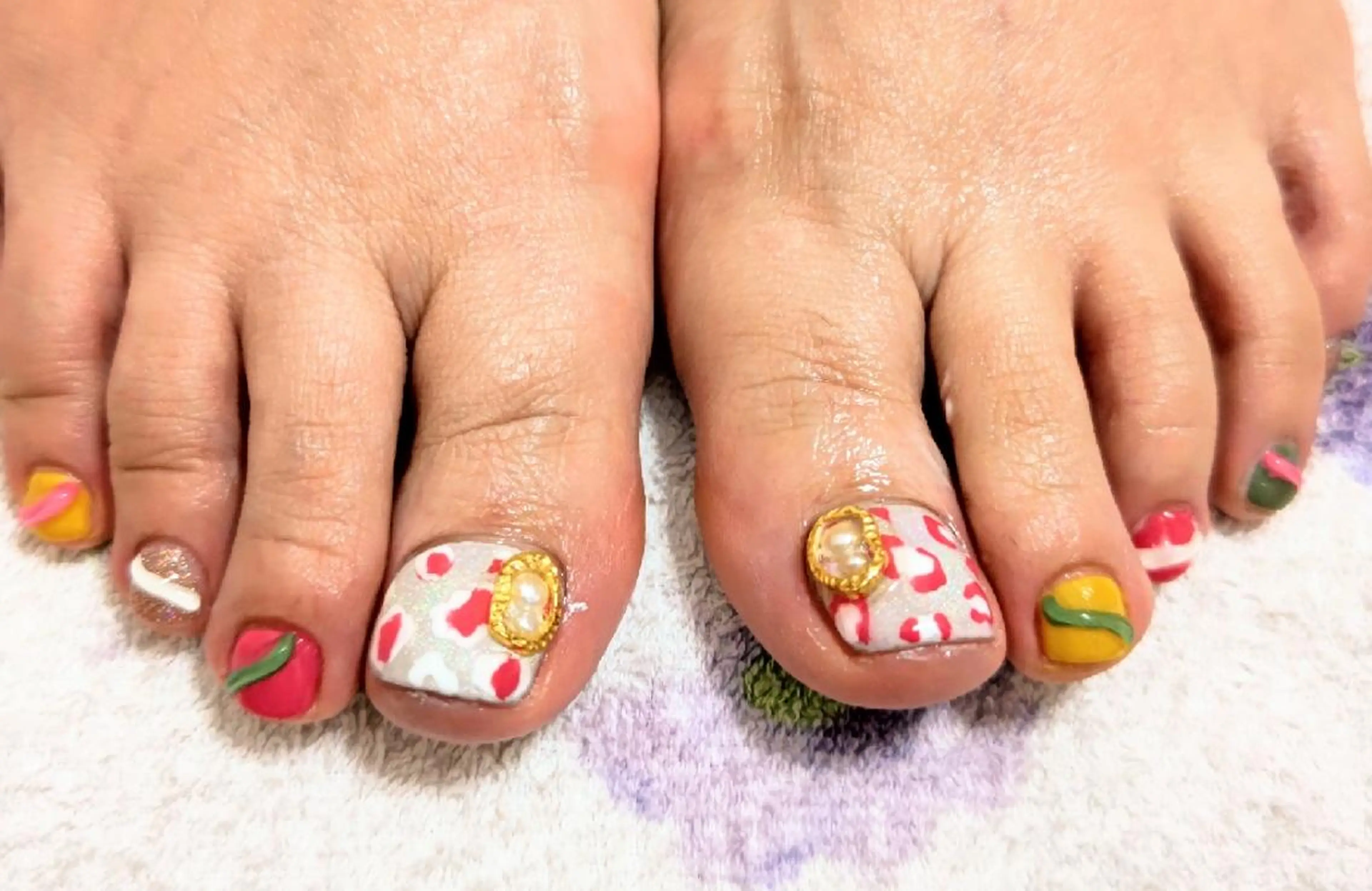 ネイル アートネイル フットネイル ジェルネイル あんきち    のネイルデザイン