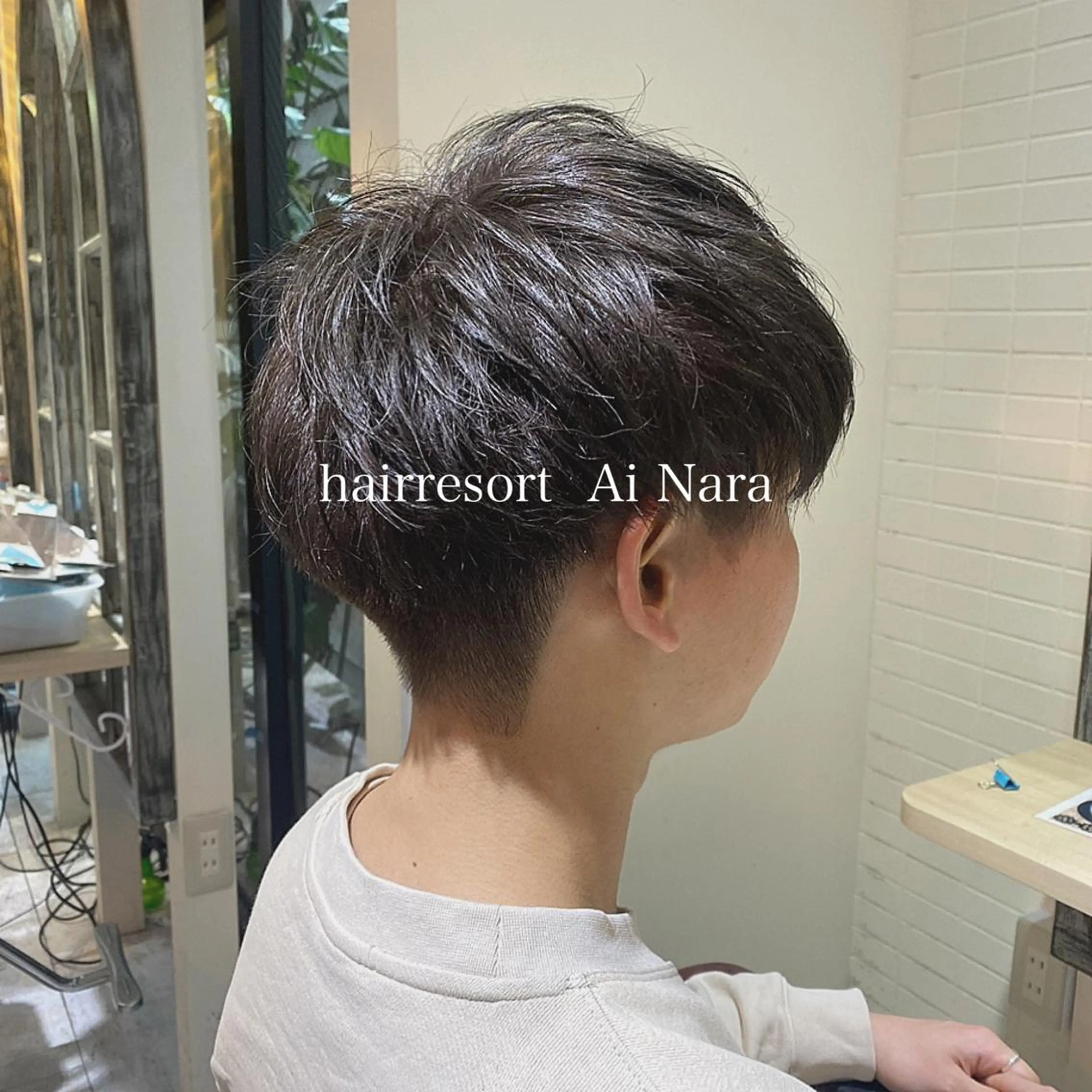 ショート ショートヘア カット ♡ヘアアレンジ♡ naraのヘアスタイル