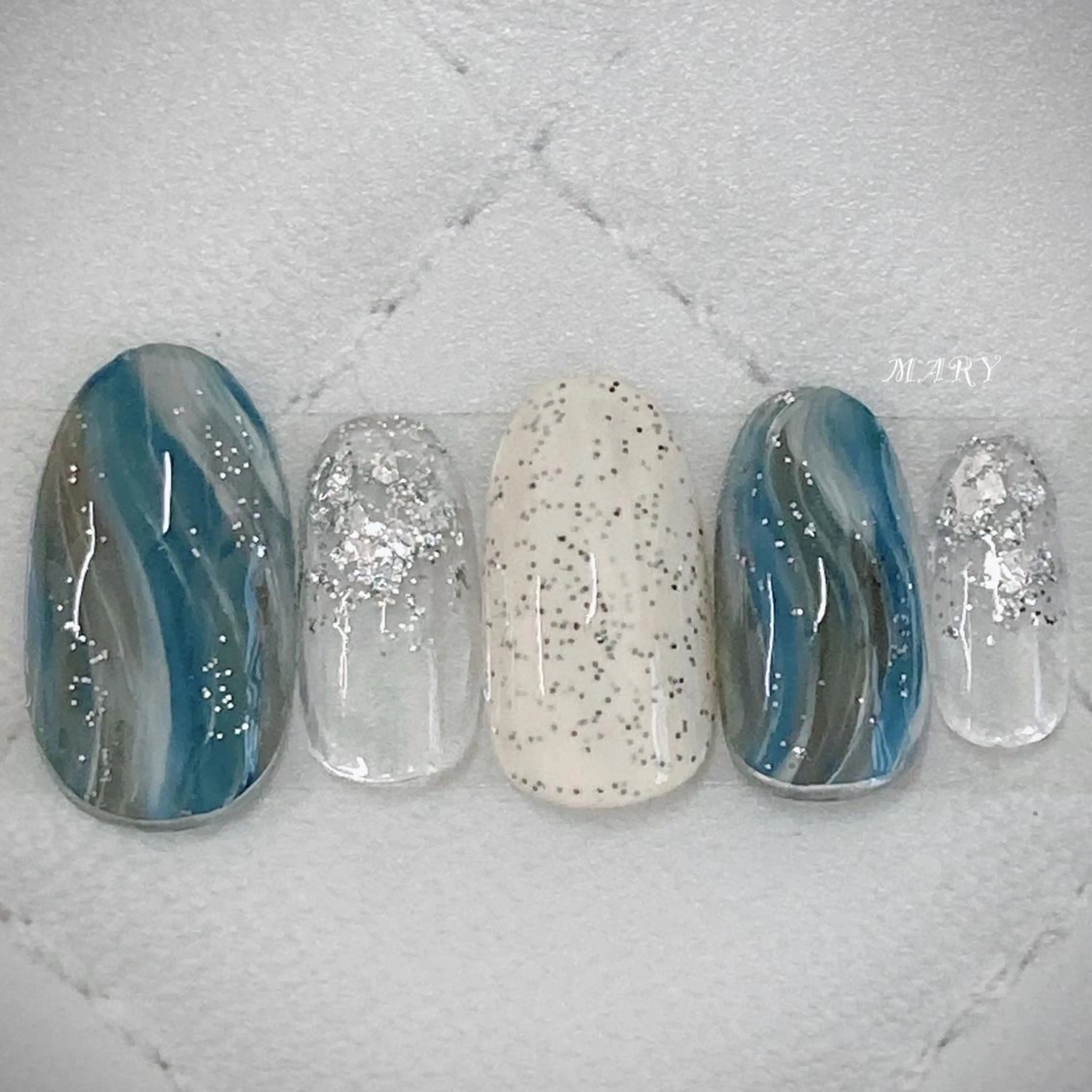 ネイル アートネイル ニュアンスネイル ワンカラーネイル ハンドネイル Mary nail .narumiのネイルデザイン