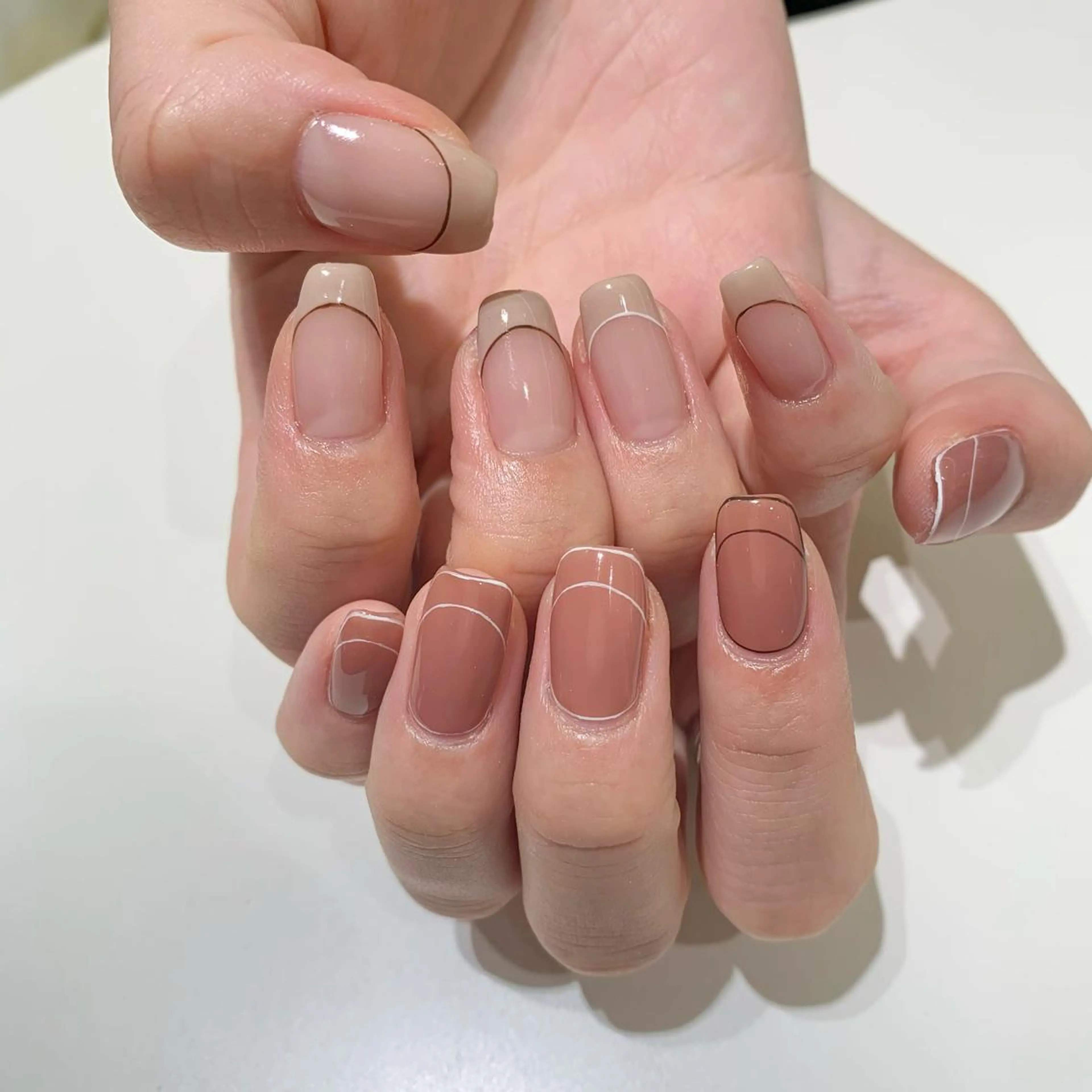 ネイル ハンドネイル 藤原 胡桃のネイルデザイン
