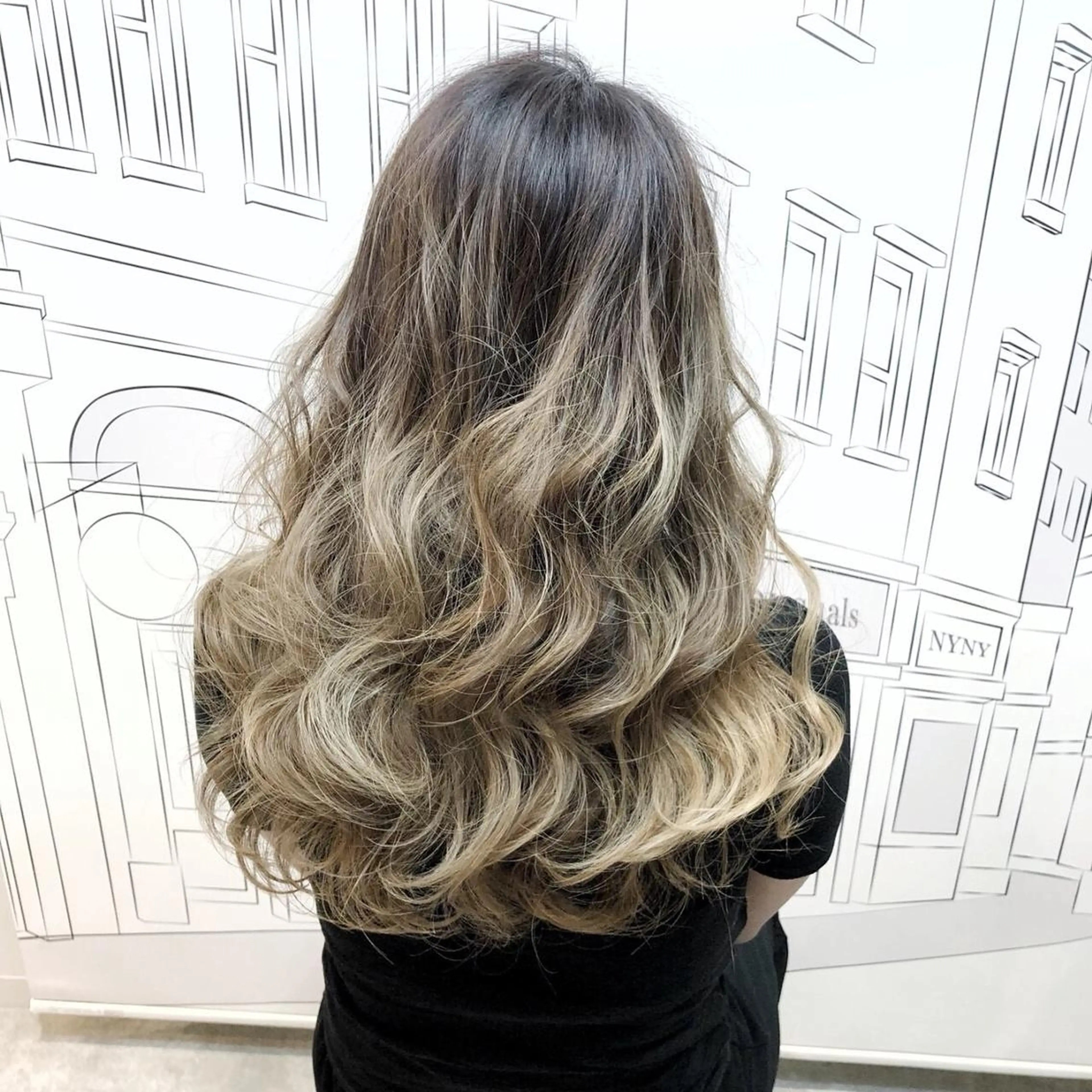 セミロング 外国人風カラー レイヤー,ボブ / 彩未のヘアスタイル