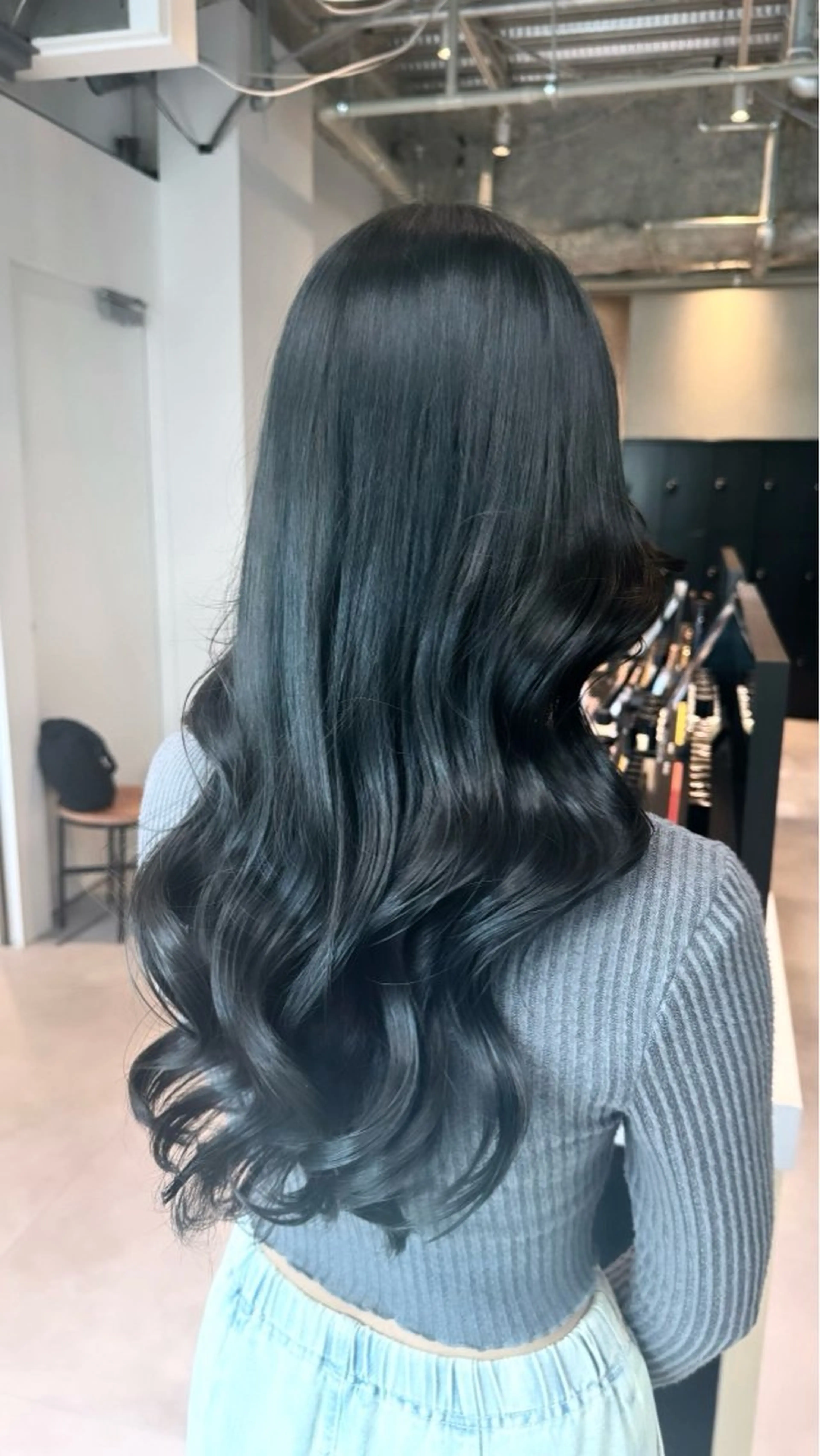 カラー ブリーチ 透明感カラー ブリーチなしカラー 小田 晃瑛のヘアスタイル