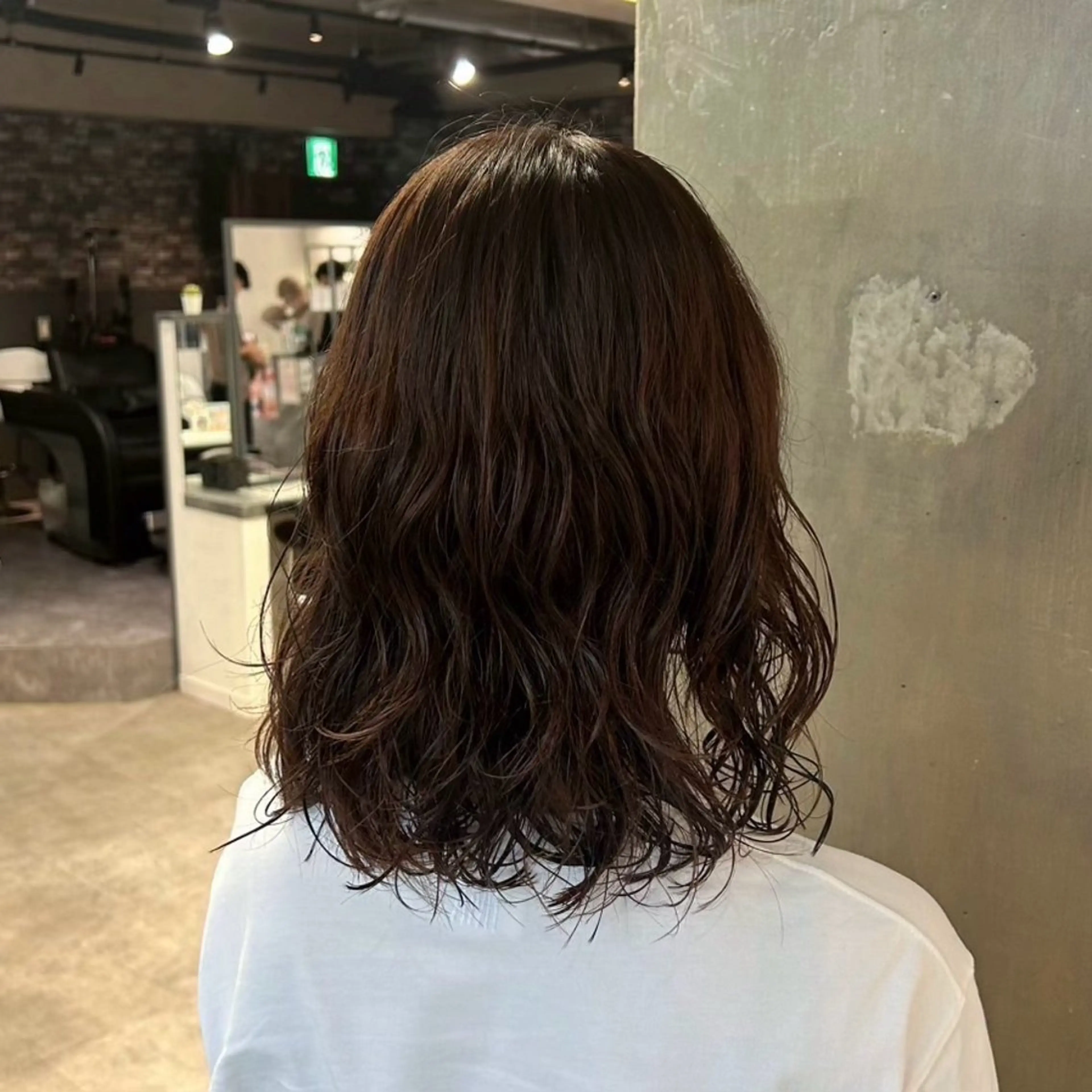 レディースカット+パーマ+ライトトリートメント🌀の写真