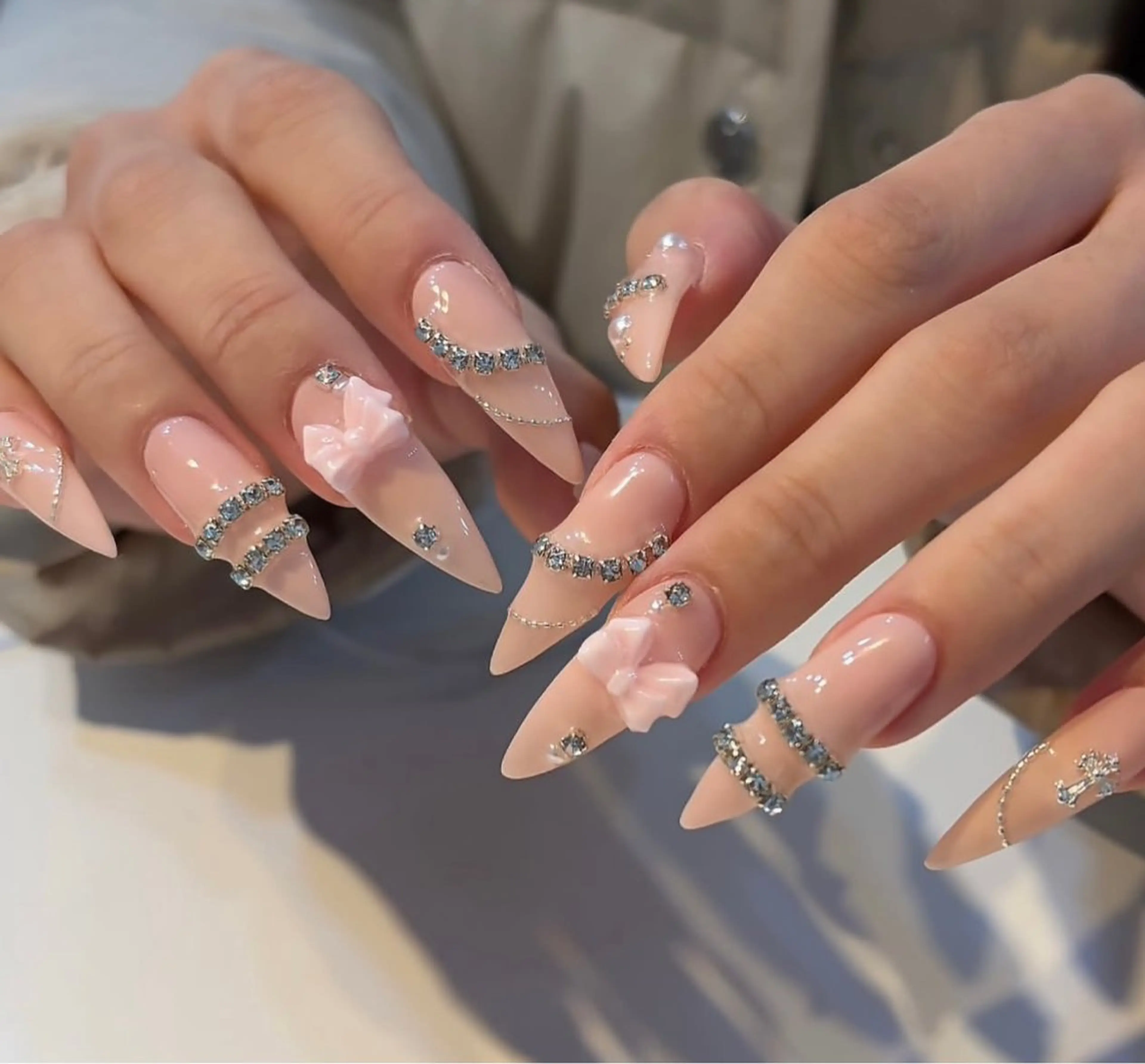 ネイル スカルプネイル ネイルチップ ハンドネイル NiJi Nailsのネイルデザイン