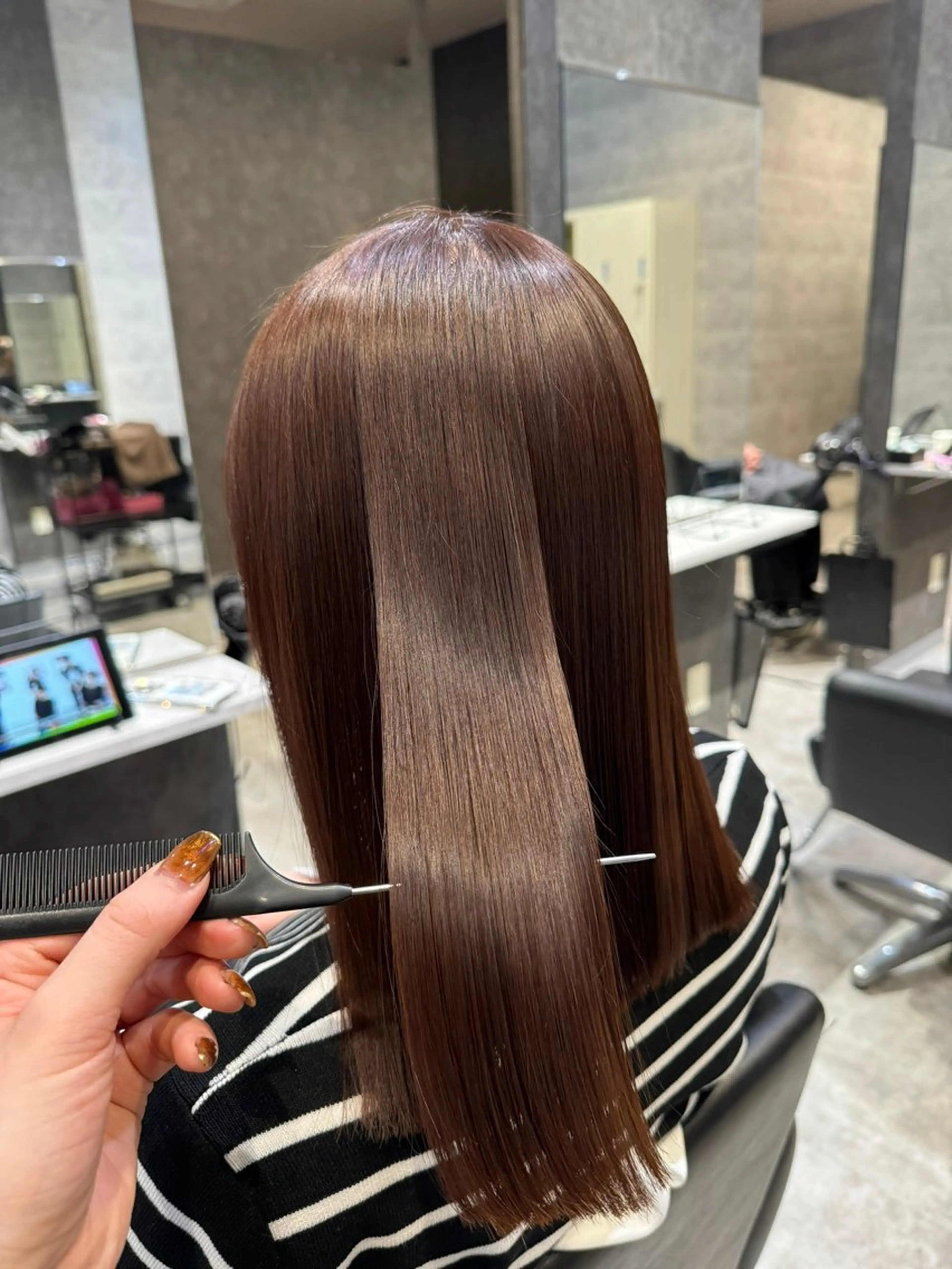 ミディアム saho .のヘアスタイル