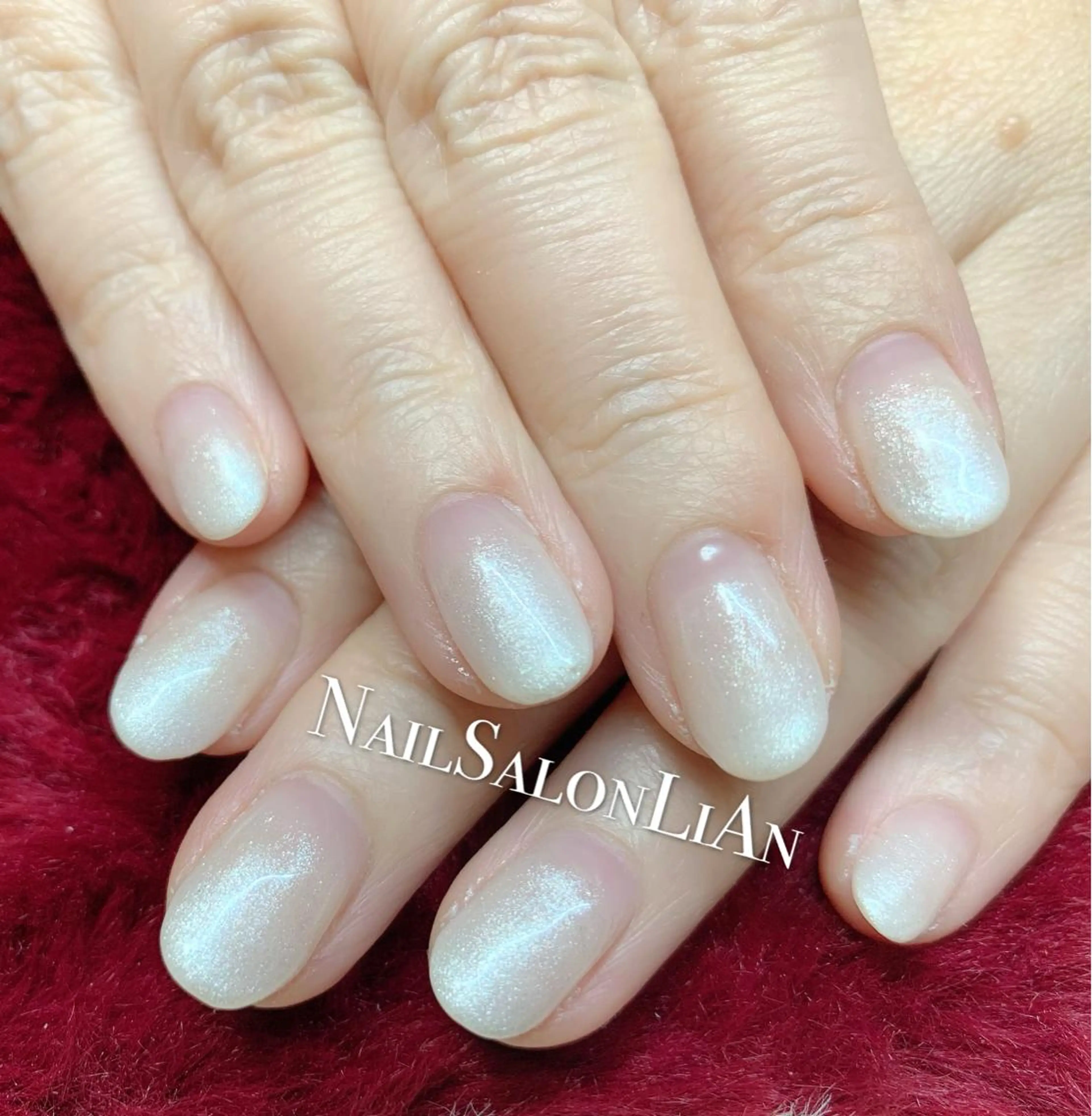 ネイル シンプルネイル ハンドネイル NailSalon LiAnのネイルデザイン